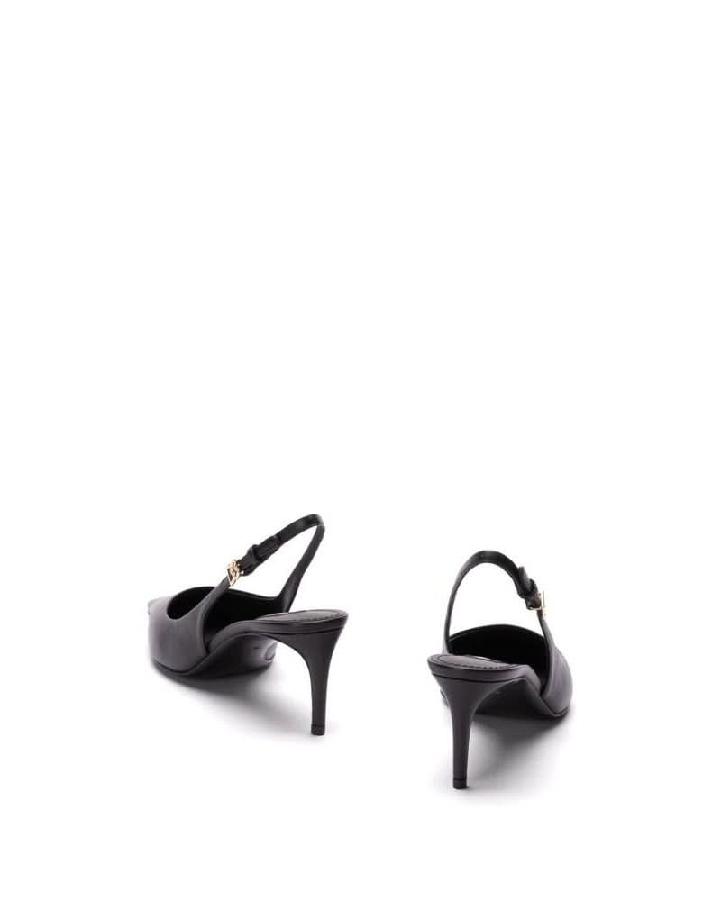 Dolce & Gabbana Black Calfskin Pumps