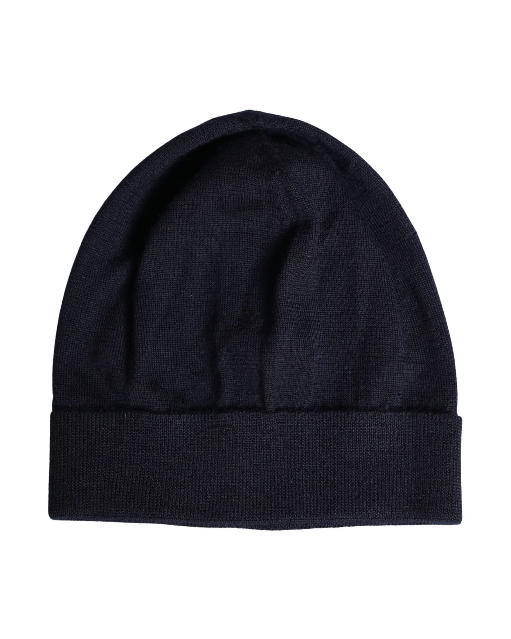 Dolce & Gabbana Black Cashmere Knitted Winter Beanie Hat