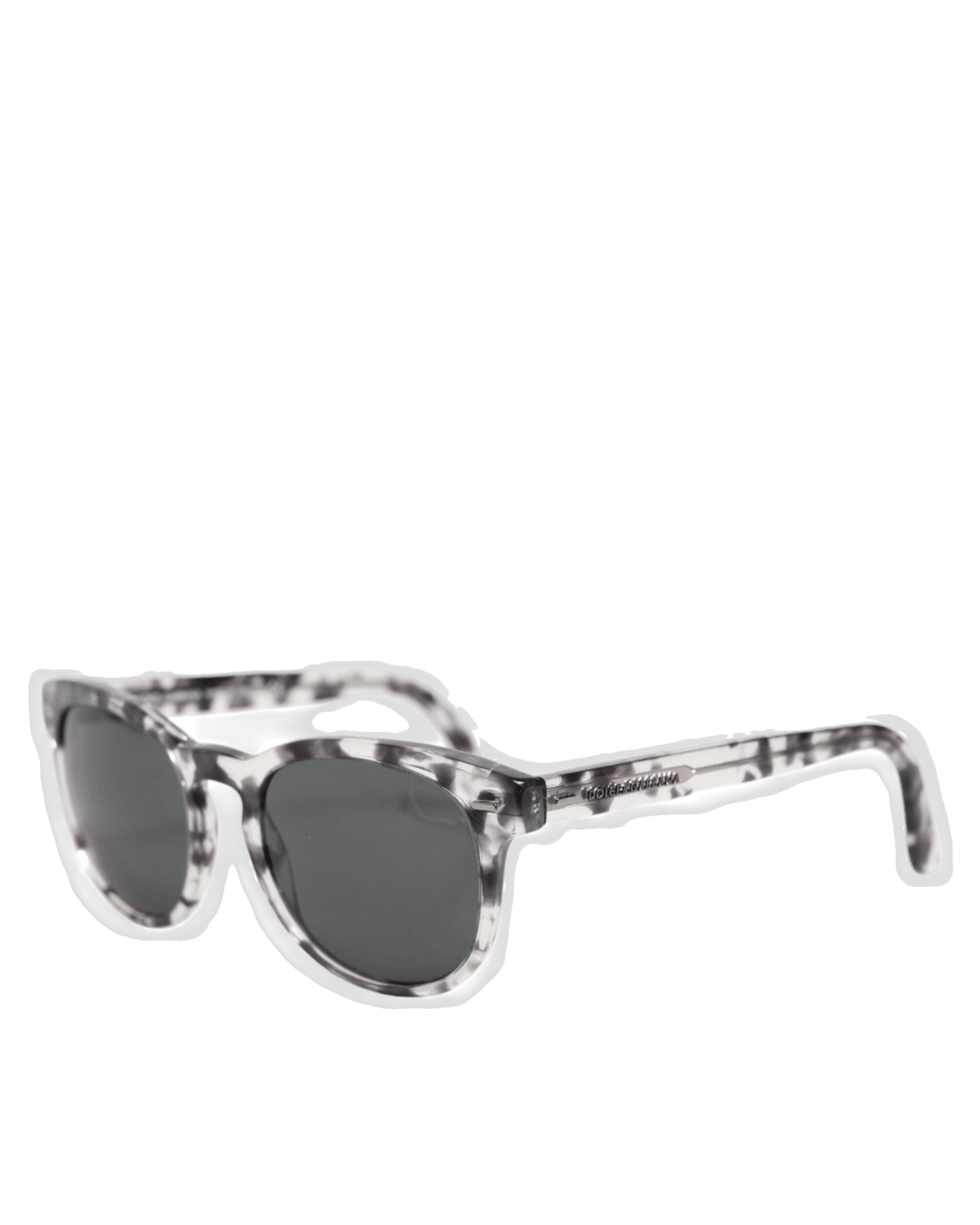 Dolce & Gabbana Black Dg4254 Havana Clear Tinted Lenses Sunglasses Sunglasses