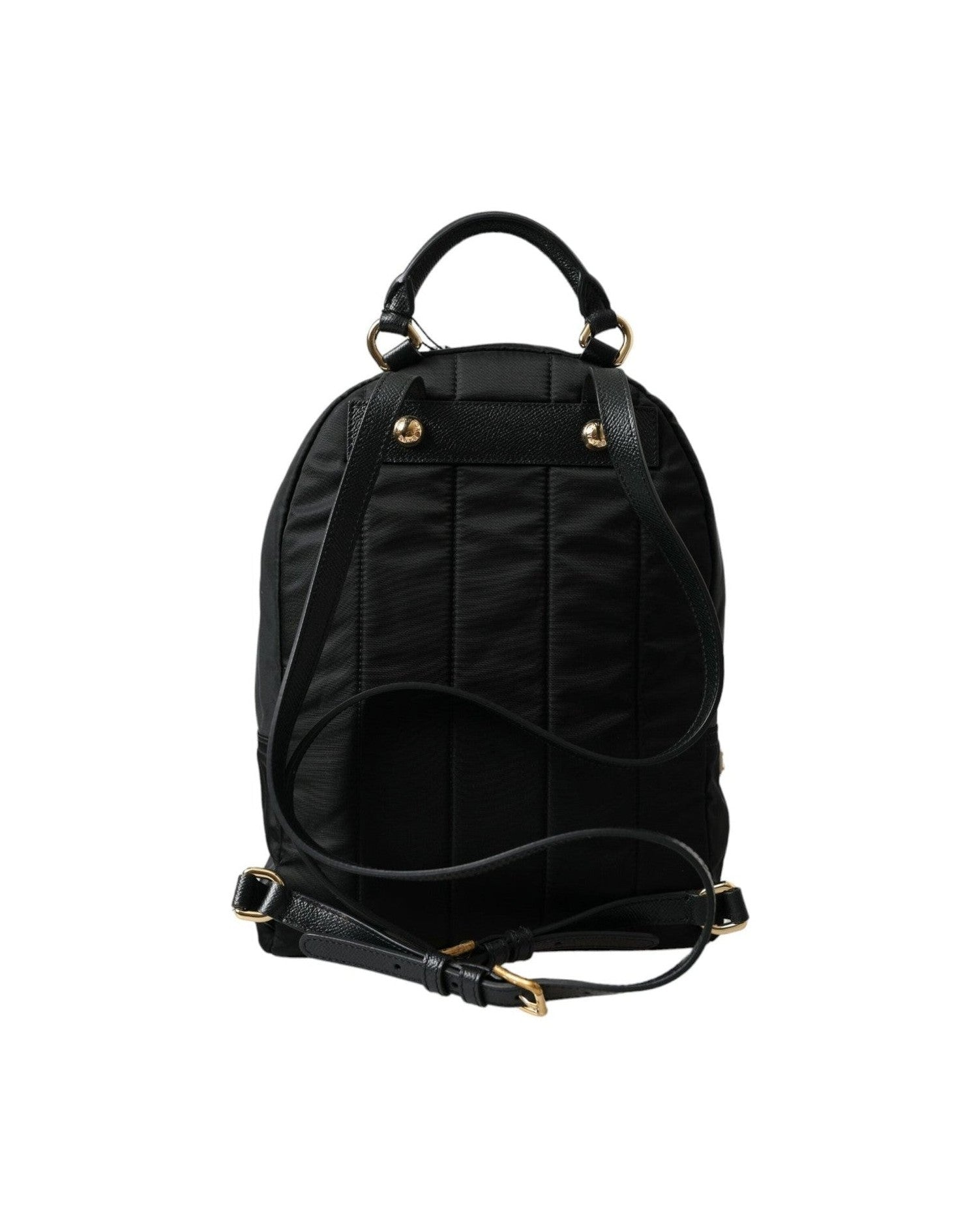 Dolce & Gabbana Black Elegant Embellished Backpack Glam Steals