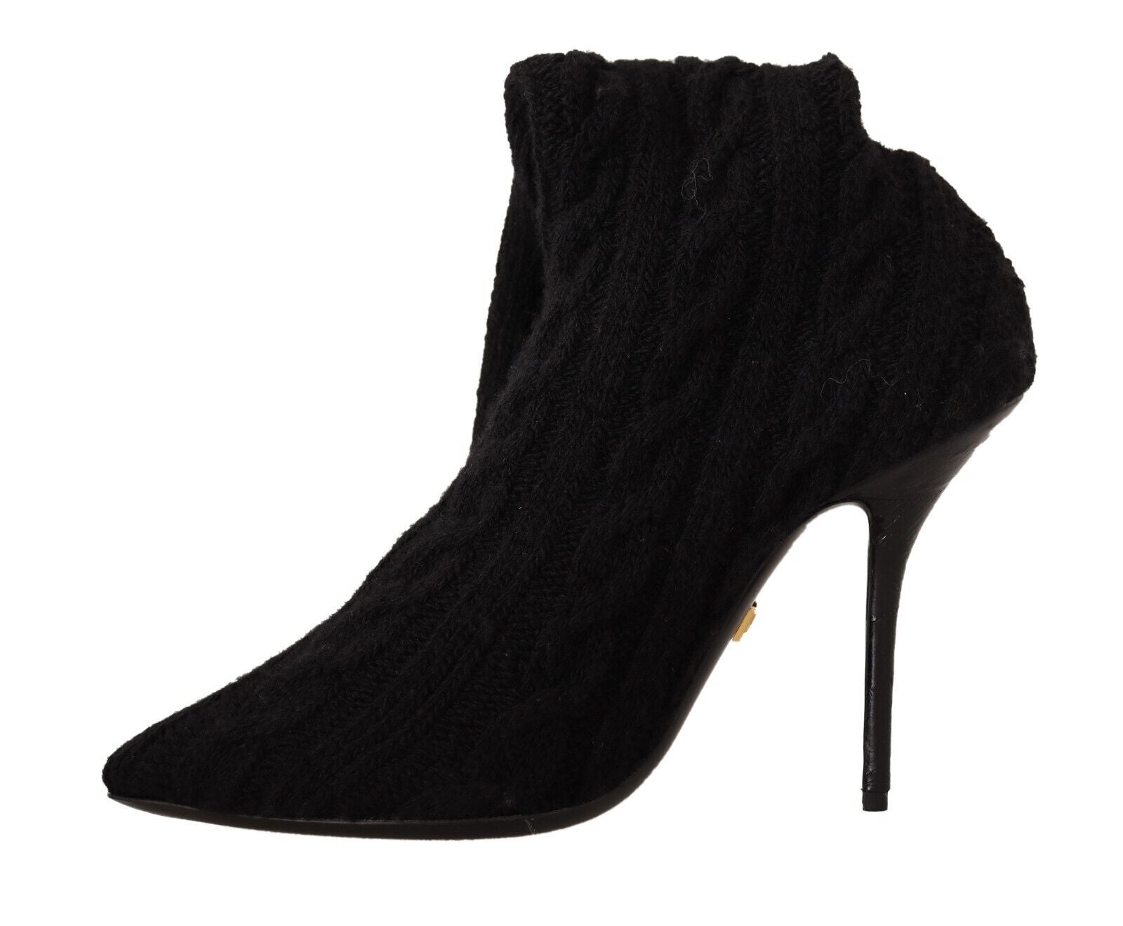Dolce & Gabbana Black Elegant Stretch Sock Boots Glam Steals