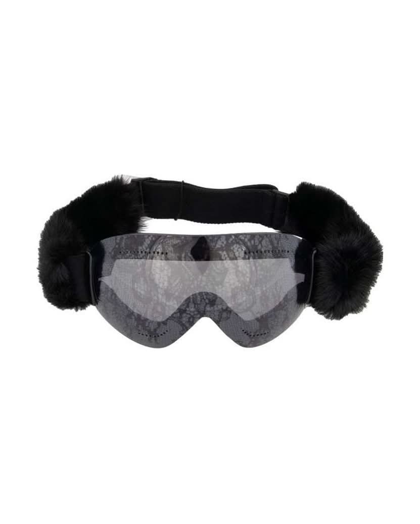 Dolce & Gabbana Black Fur Sunglasses