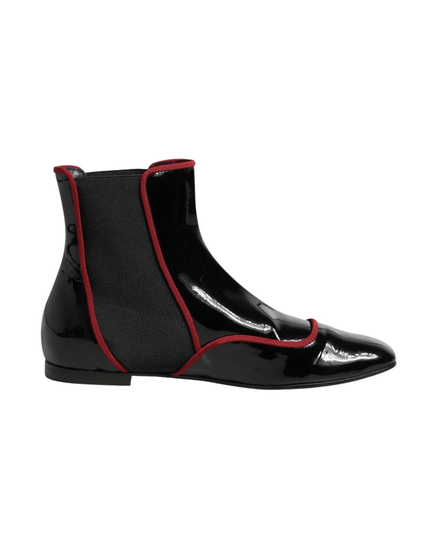 Dolce & Gabbana Black Jackie Buttoned Chelsea Boots Shoes Boots