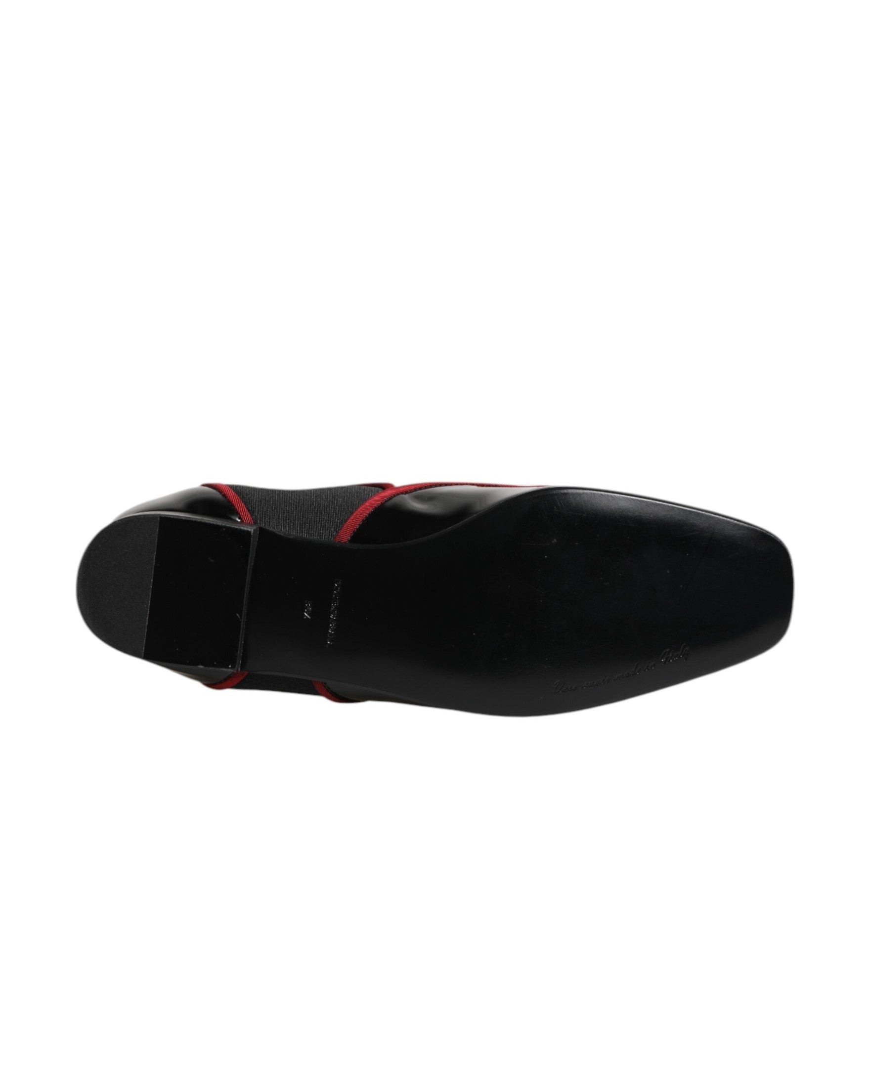 Dolce & Gabbana Black Jackie Buttoned Chelsea Boots Shoes Glam Steals