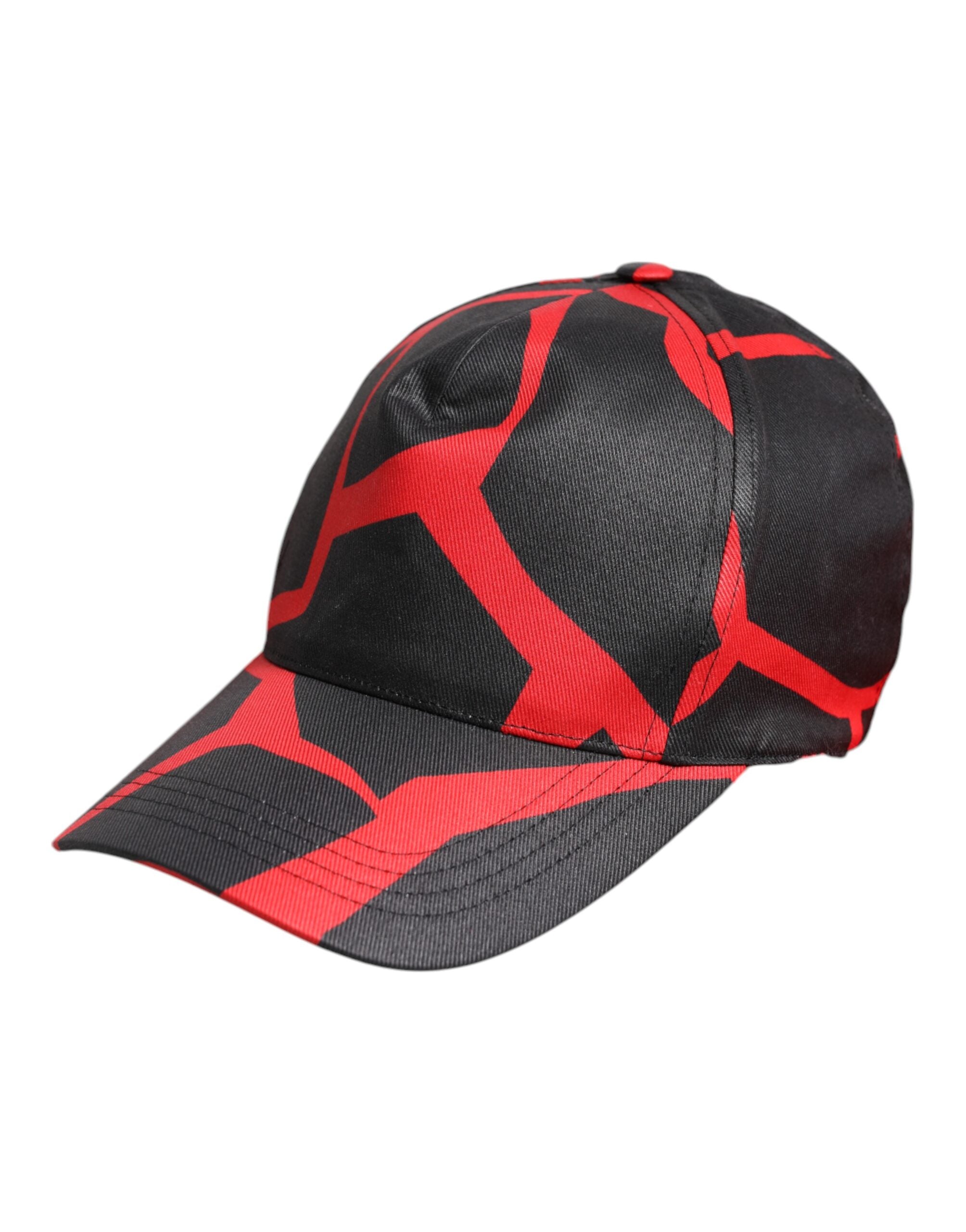 Dolce & Gabbana Black Lace Red Tulle Cotton Baseball Cap Glam Steals