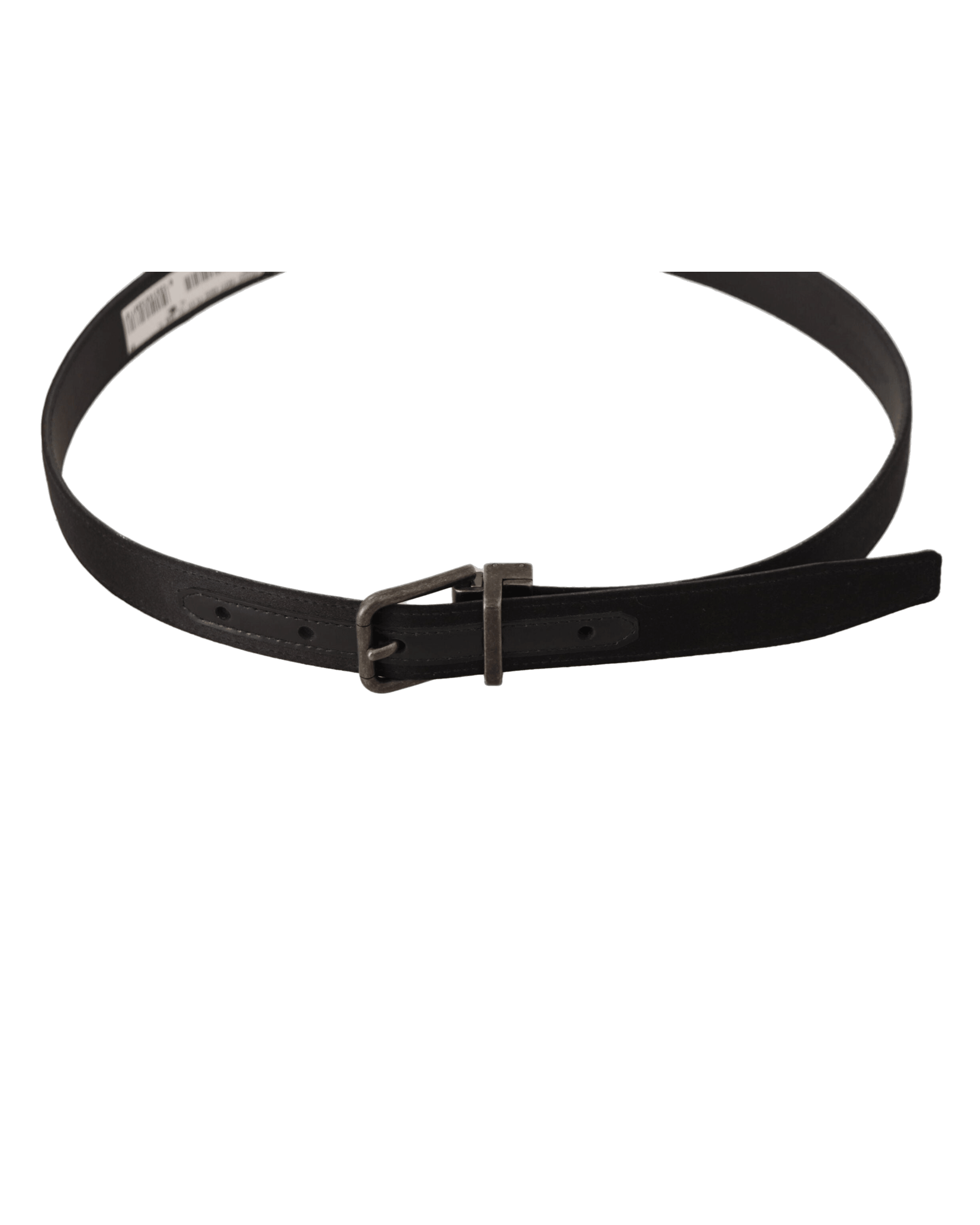 Dolce & Black Gabbana Leather Calfskin Vintage Metal Buckle Belt Glam Steals