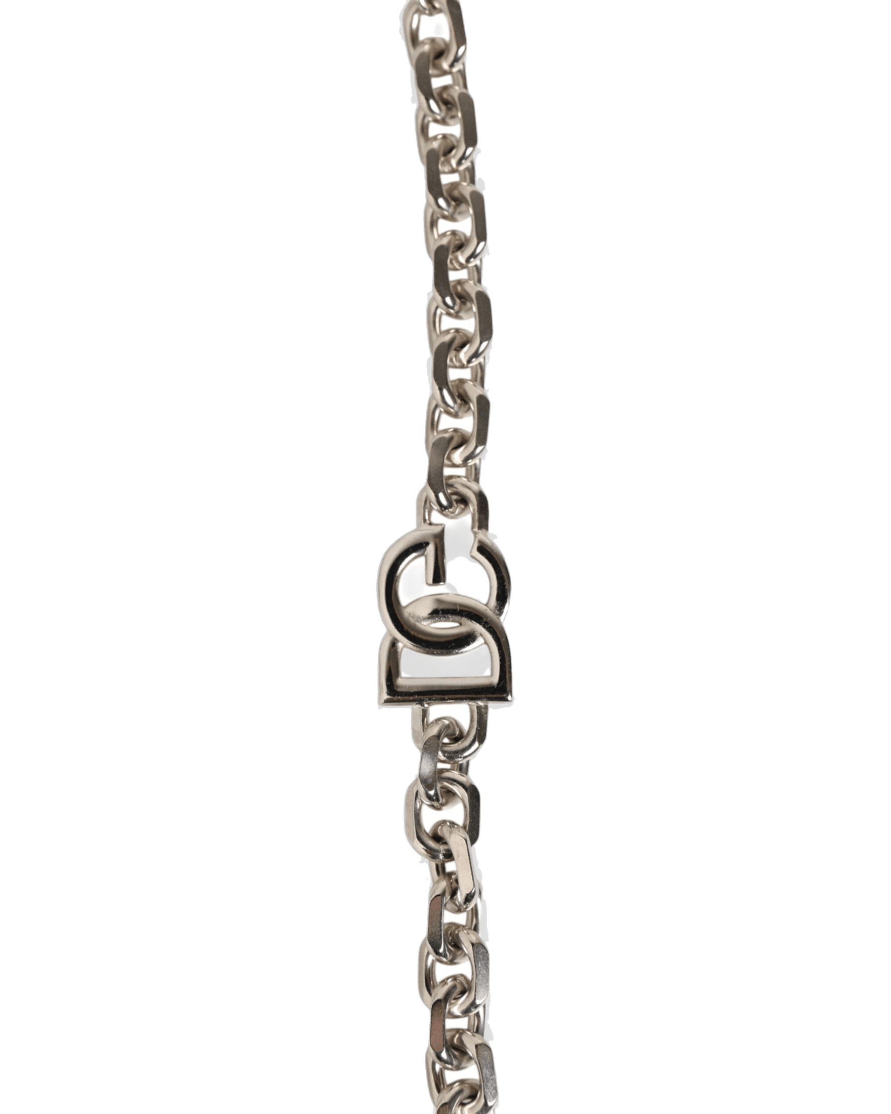 Dolce & Gabbana Black Leather Pearl Chain Bag Accessory Shoulder Strap Handbag & Wallet Accessories