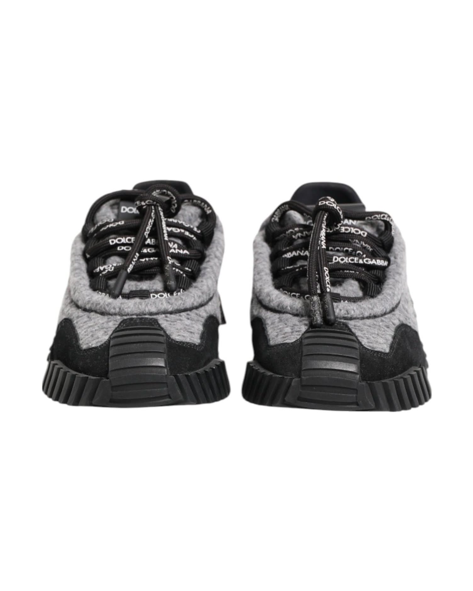 Dolce & Gabbana Black Ns1 Low Top Sneakers Shoes Sneakers