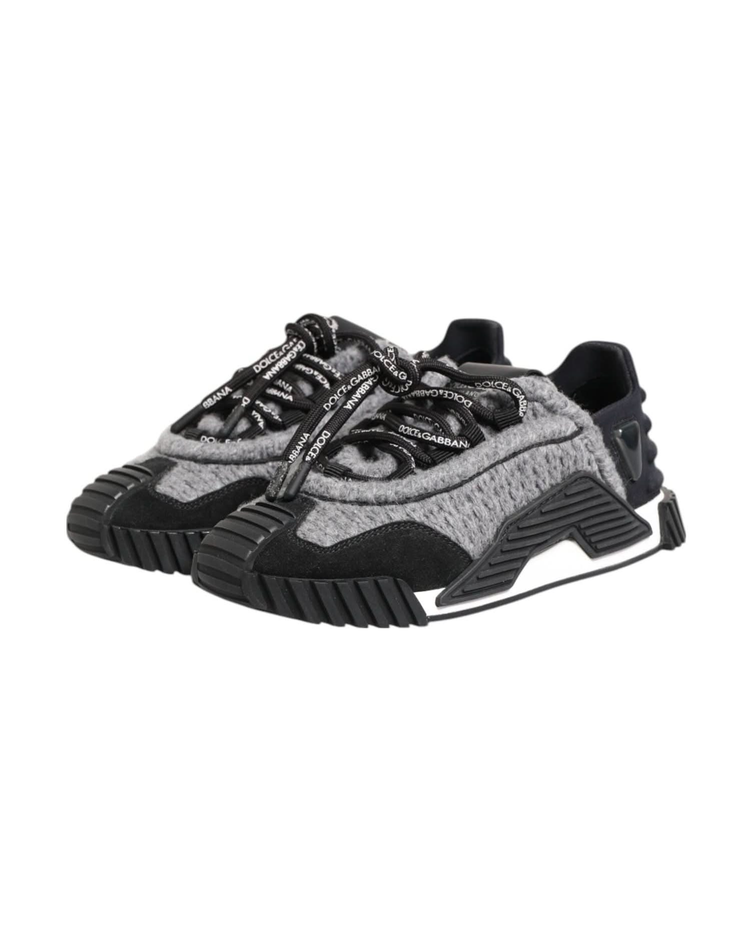 Dolce & Gabbana Black Ns1 Low Top Sneakers Shoes Sneakers