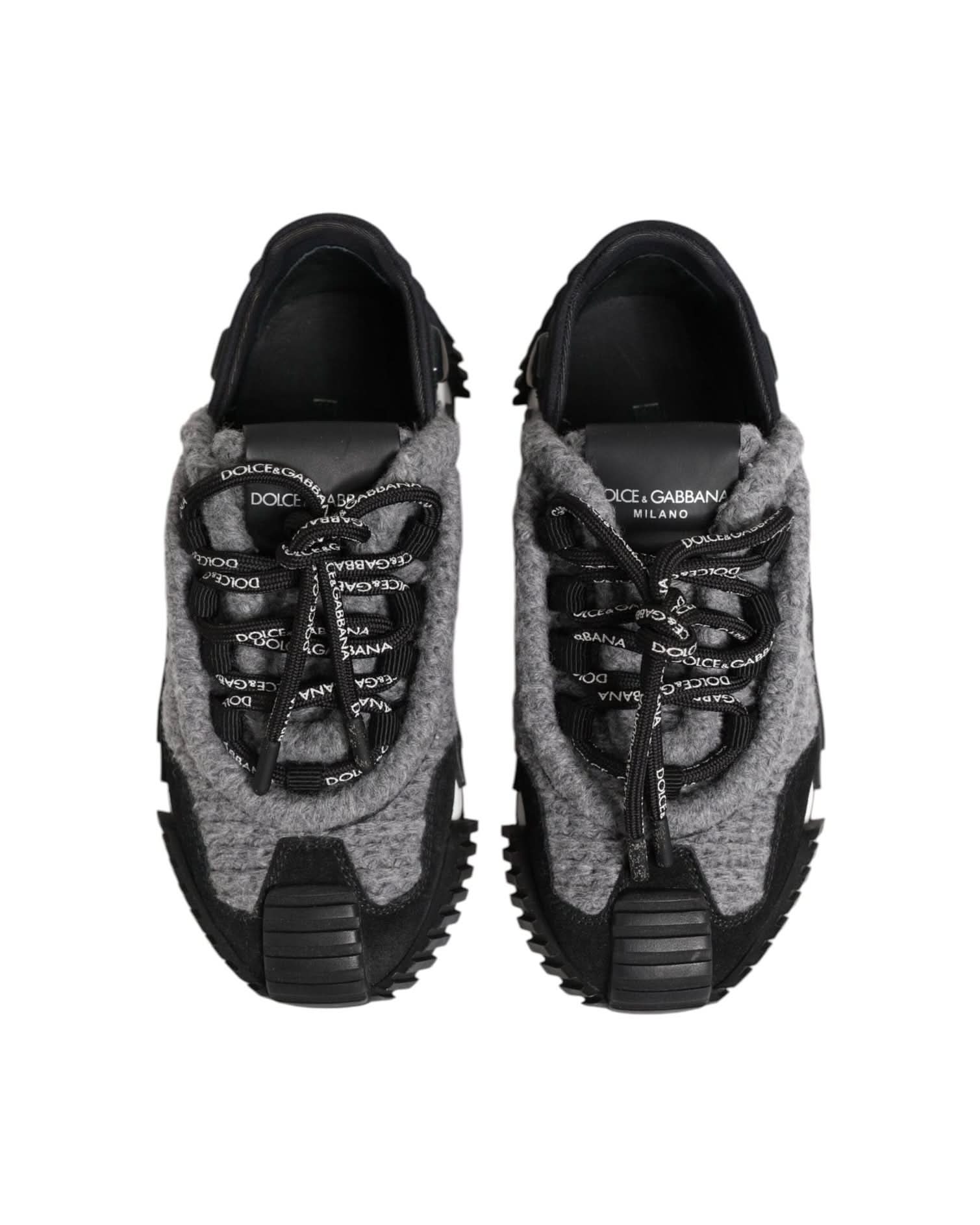 Dolce & Gabbana Black Ns1 Low Top Sneakers Shoes Sneakers