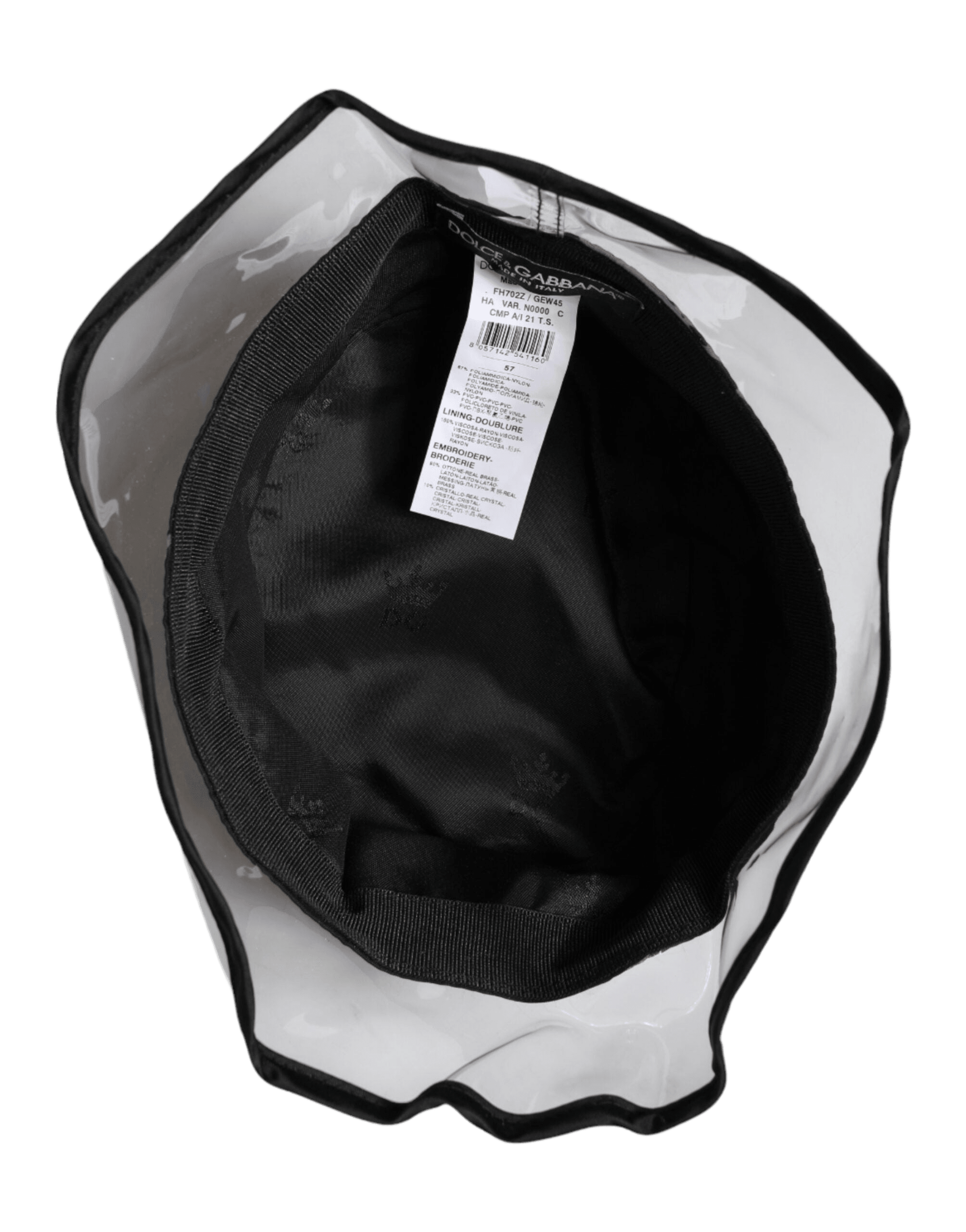 Dolce & Black Gabbana Nylon And Pvc Dg Logo Bucket Hat Glam Steals