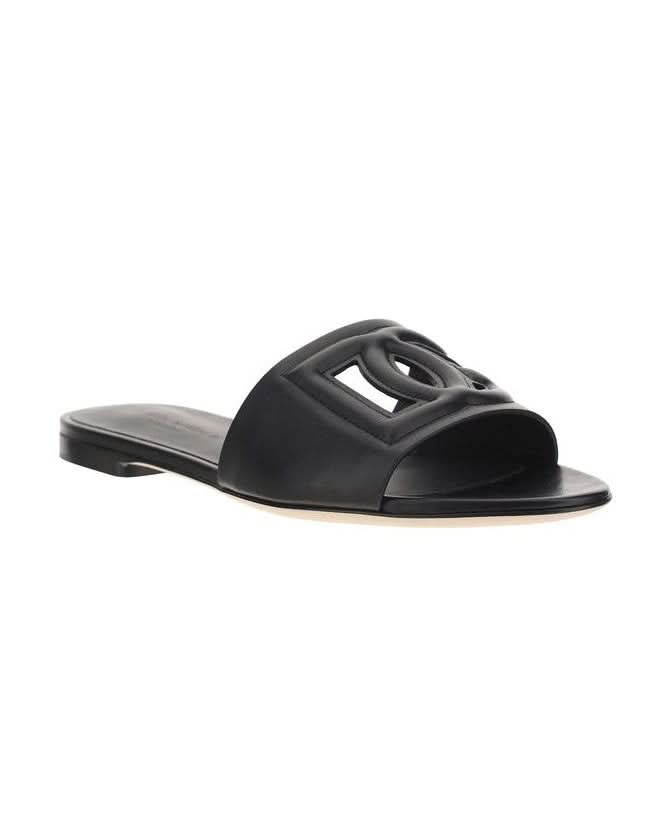 Dolce & Gabbana Black Sandals Glam Steals