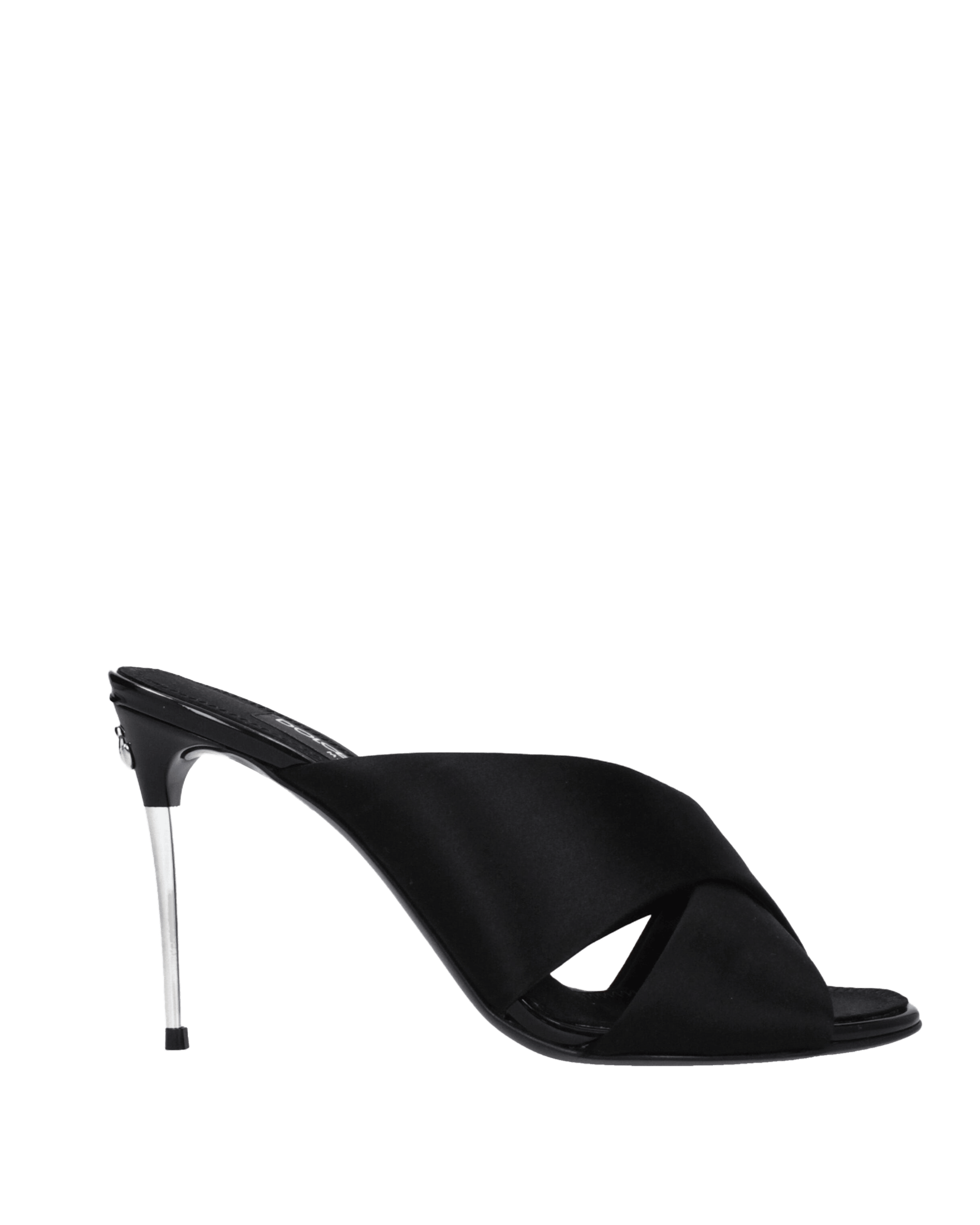 Dolce & Black Gabbana Satin And Stiletto Heels Sandals Glam Steals