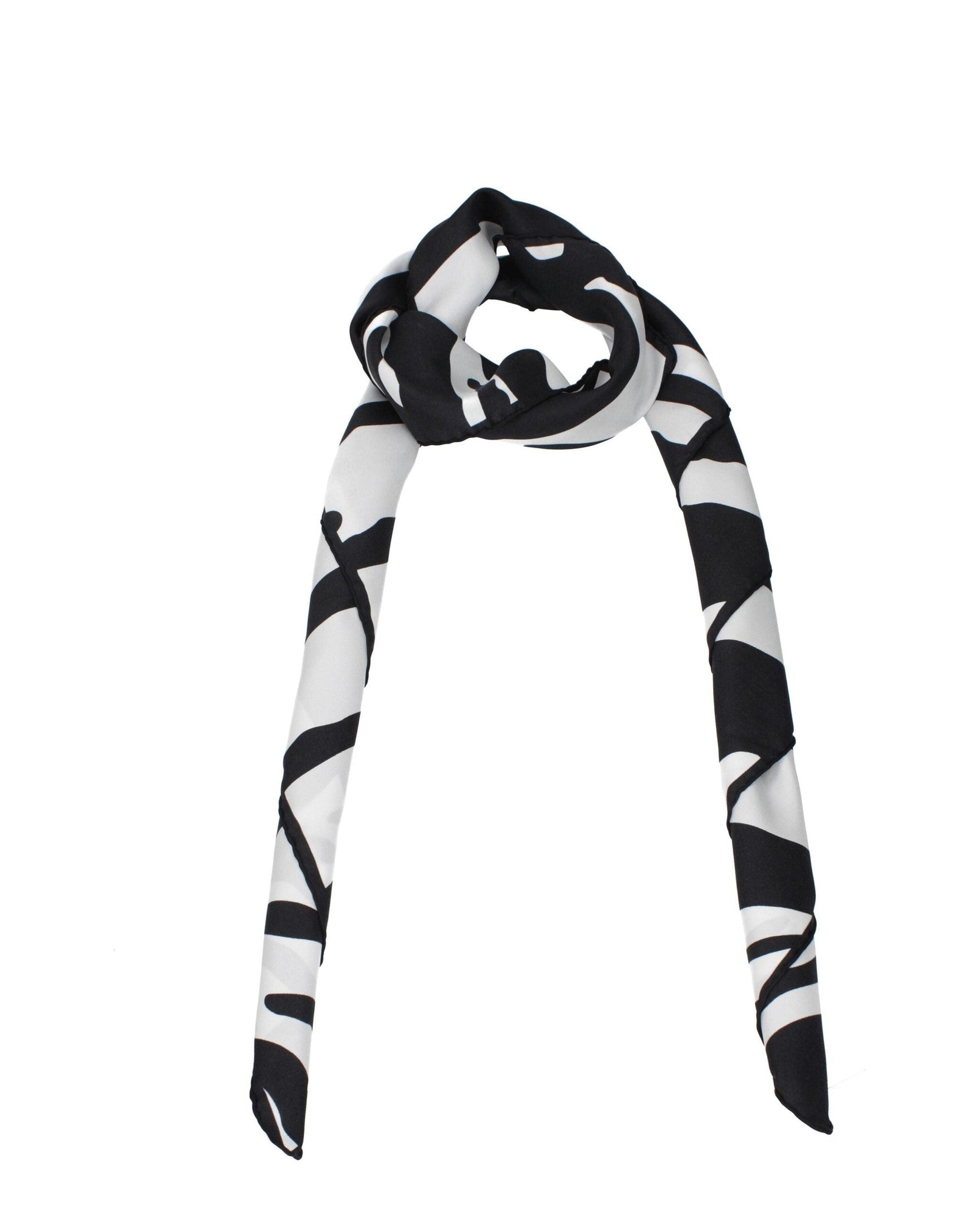 Dolce & Gabbana Black Silk Foulards Glam Steals