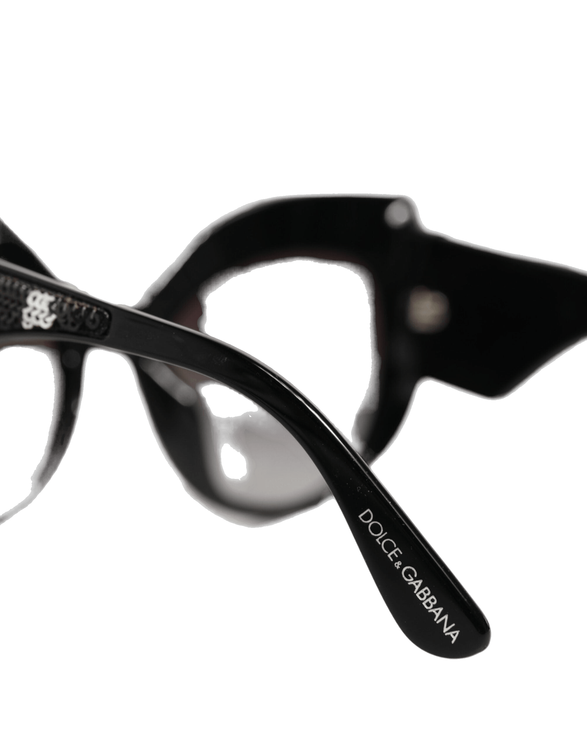 Dolce & Gabbana Black Silver Sequin Butterfly Polarized Sunglasses Glam Steals