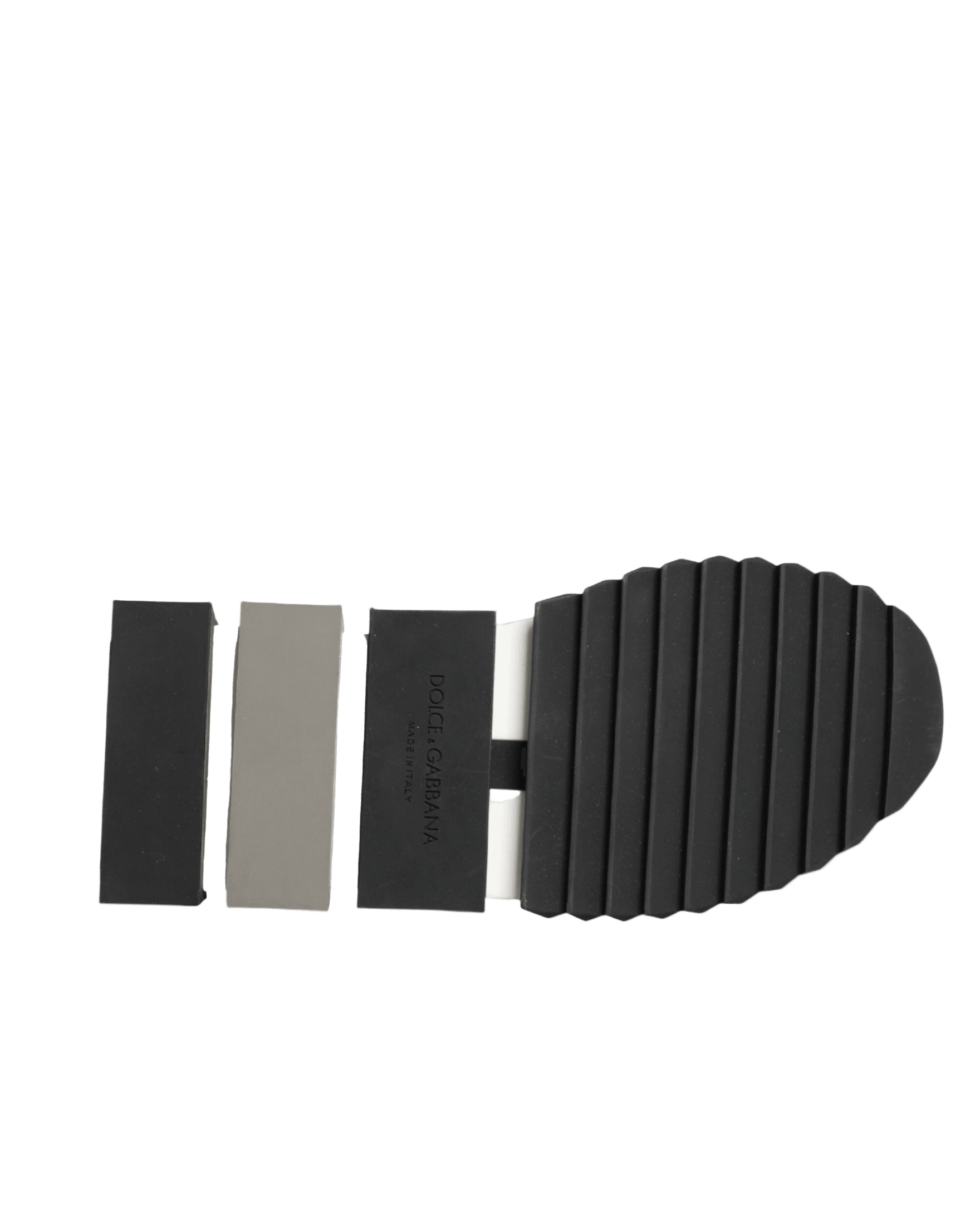 Dolce & Gabbana Black Silver Slip On Sorrento Sneakers Shoes Glam Steals