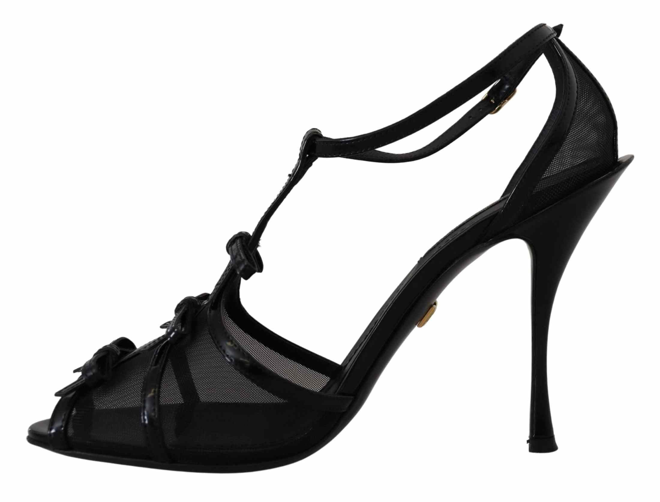 Dolce & Gabbana Black Stiletto High Heels Heels