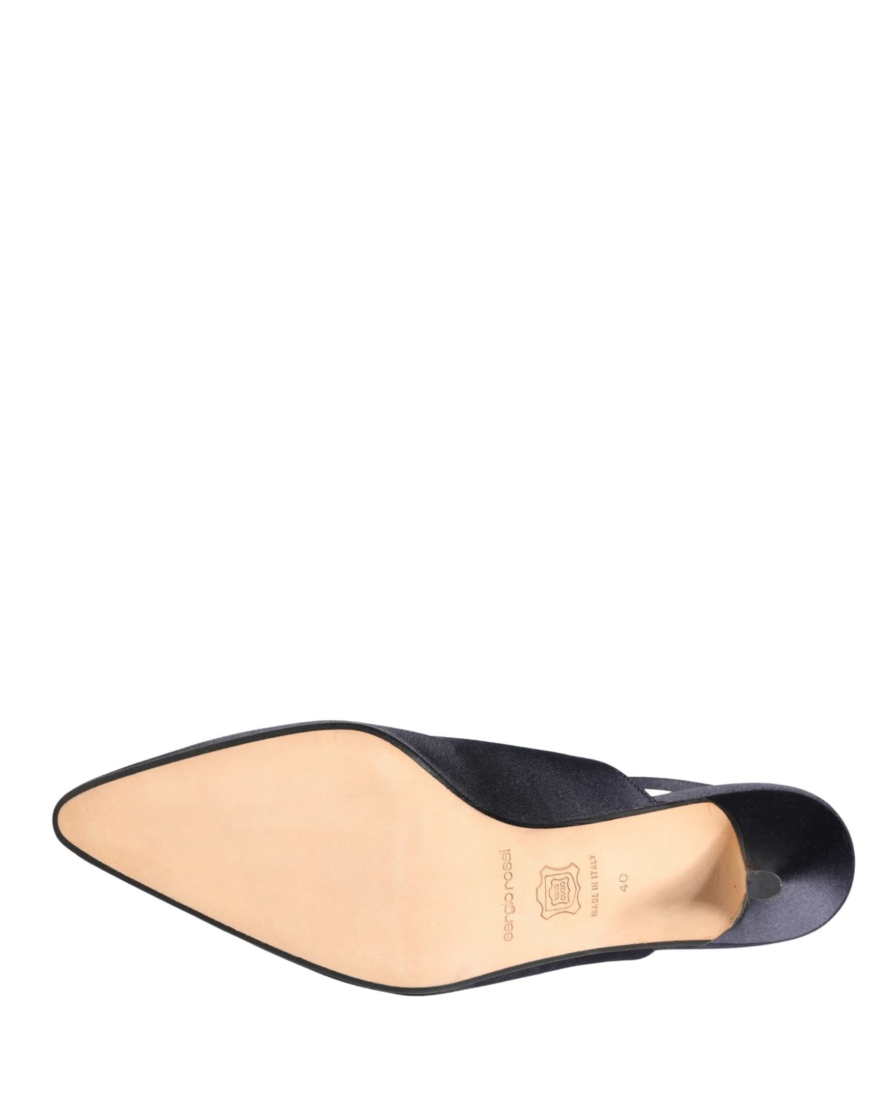 Dolce & Gabbana Black Suede Heels Slingbacks Shoes Glam Steals