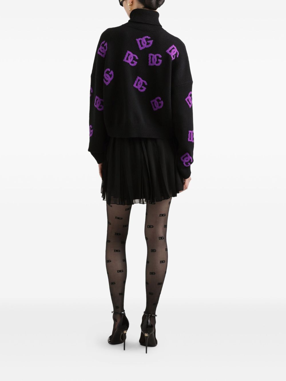 Dolce & Gabbana Black Sweater Glam Steals