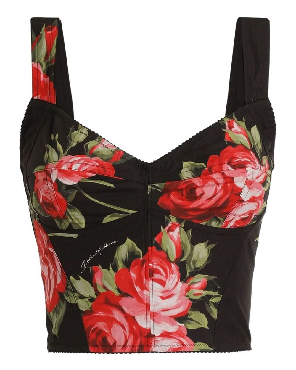 Dolce & Gabbana Black Top Topwear