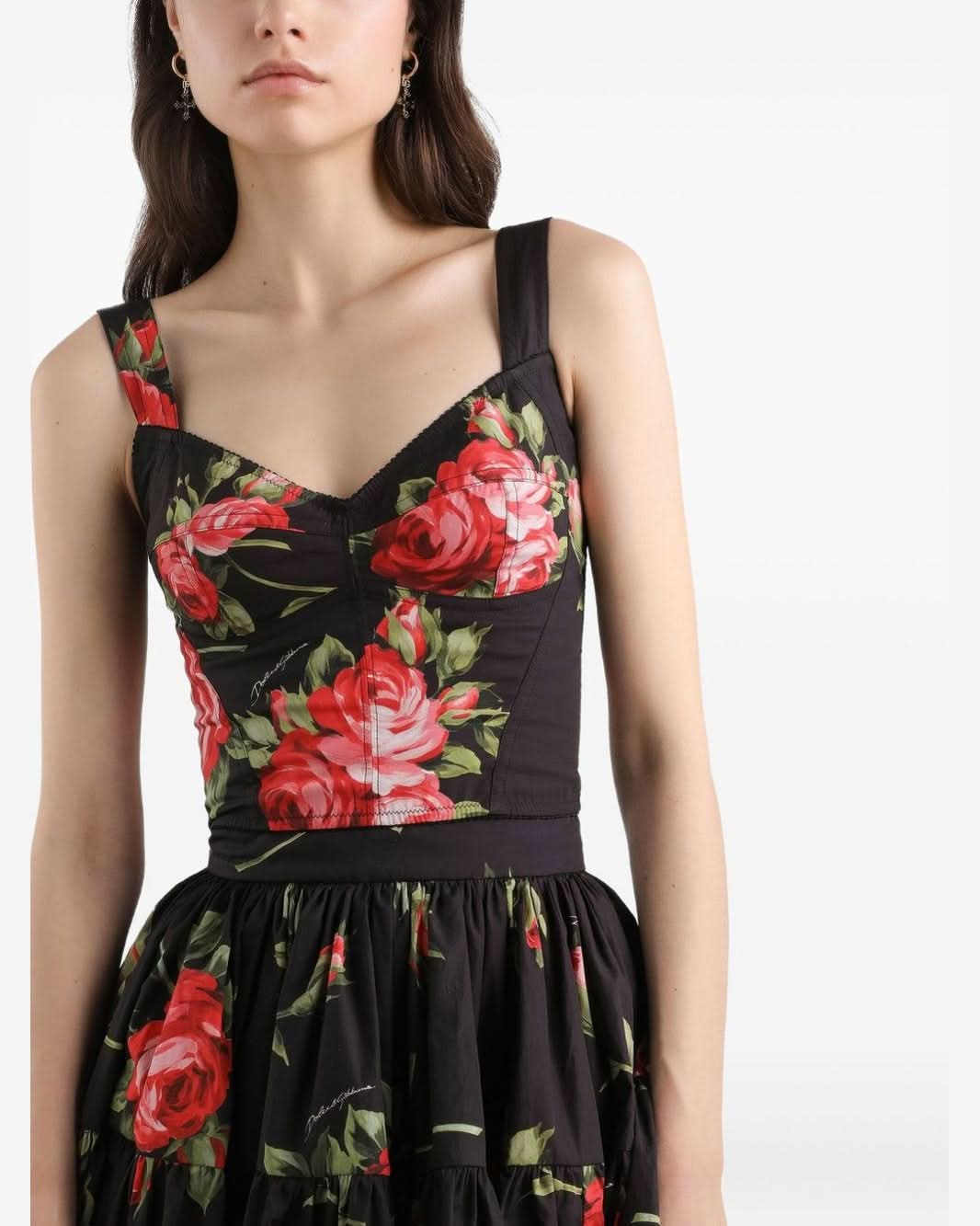 Dolce & Gabbana Black Top Topwear