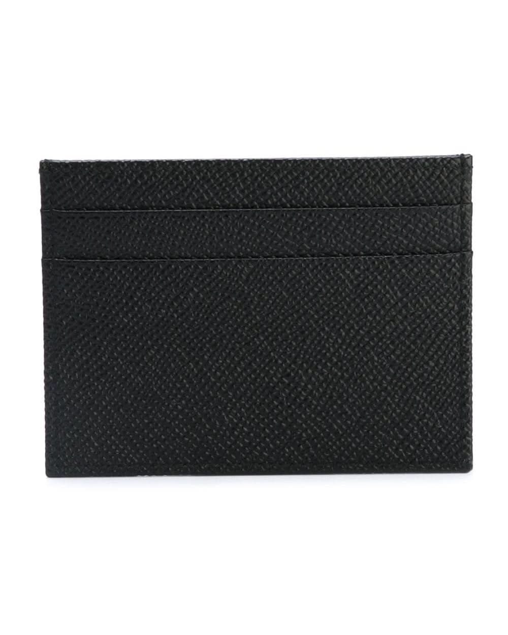 Dolce & Gabbana Black Wallet Card Cases