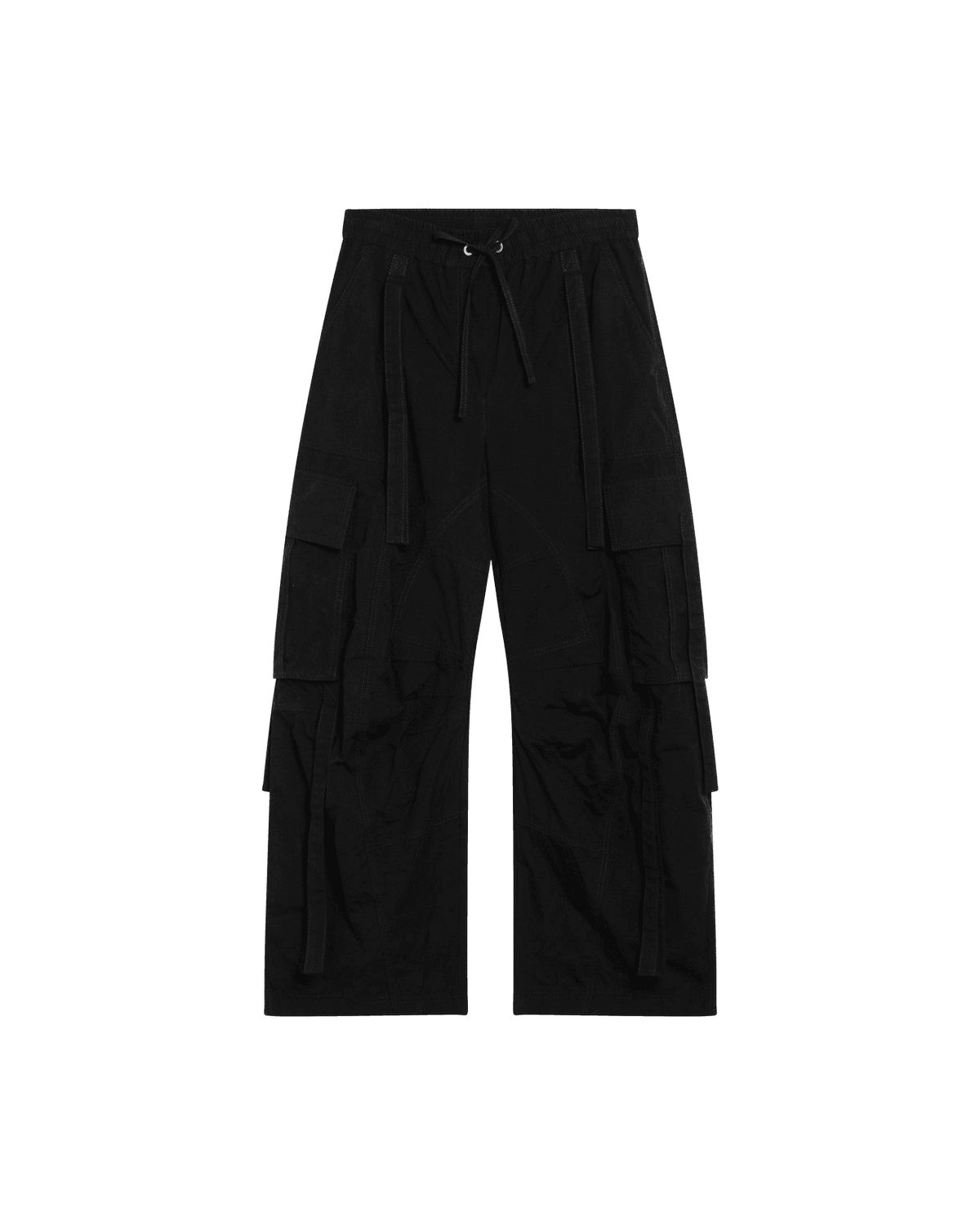 Dolce & Gabbana Black Waxed Faille Cargo Trouser Glam Steals