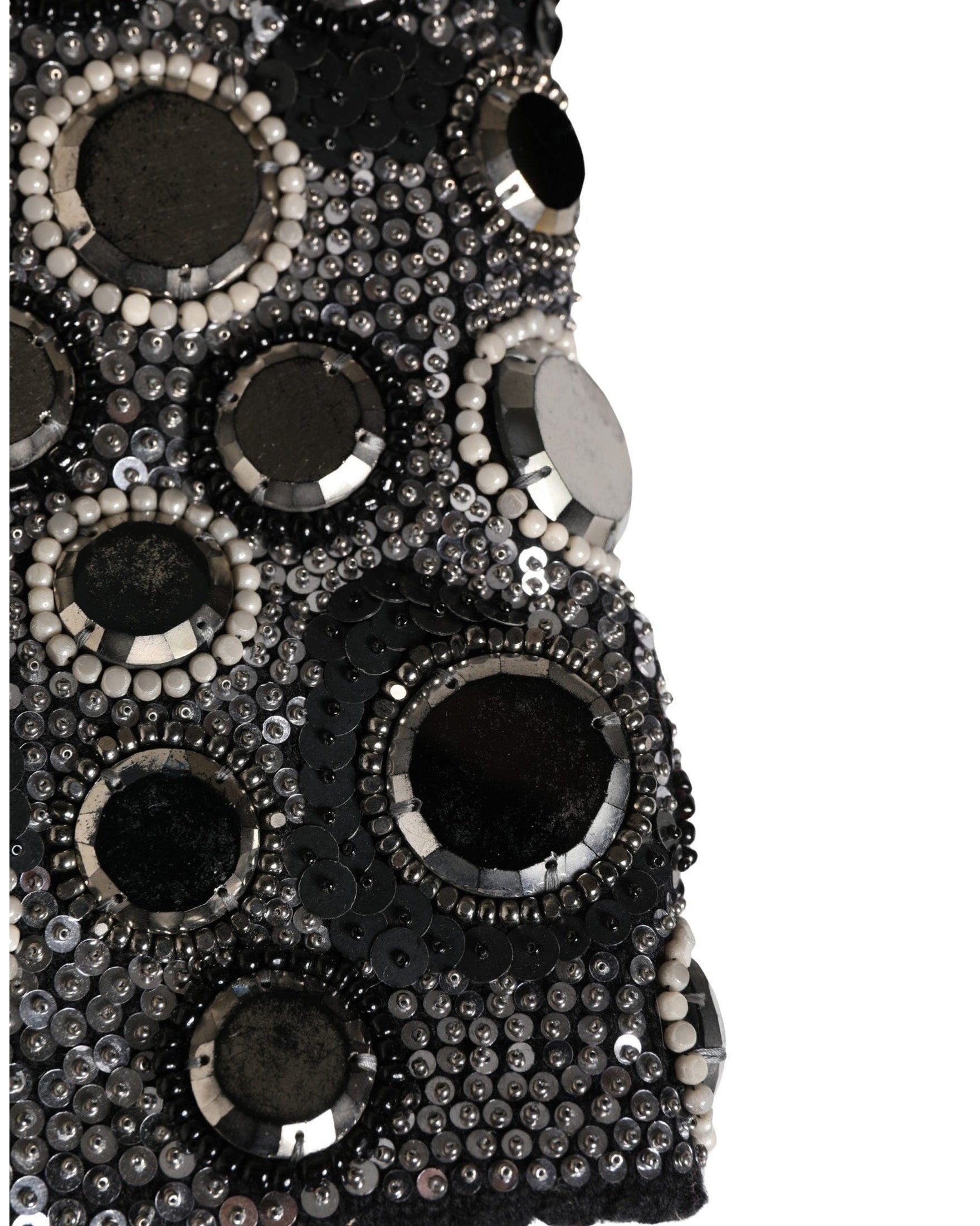 Dolce & Gabbana Black Wool Crystal Embellished Balaclava Hat Glam Steals