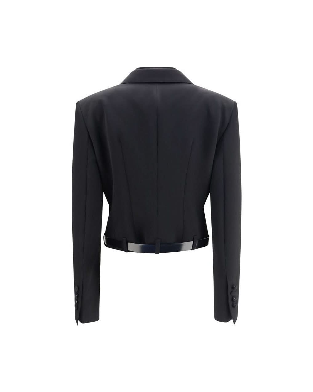 Dolce & Gabbana Black Wool Oves Aries Jacket Glam Steals