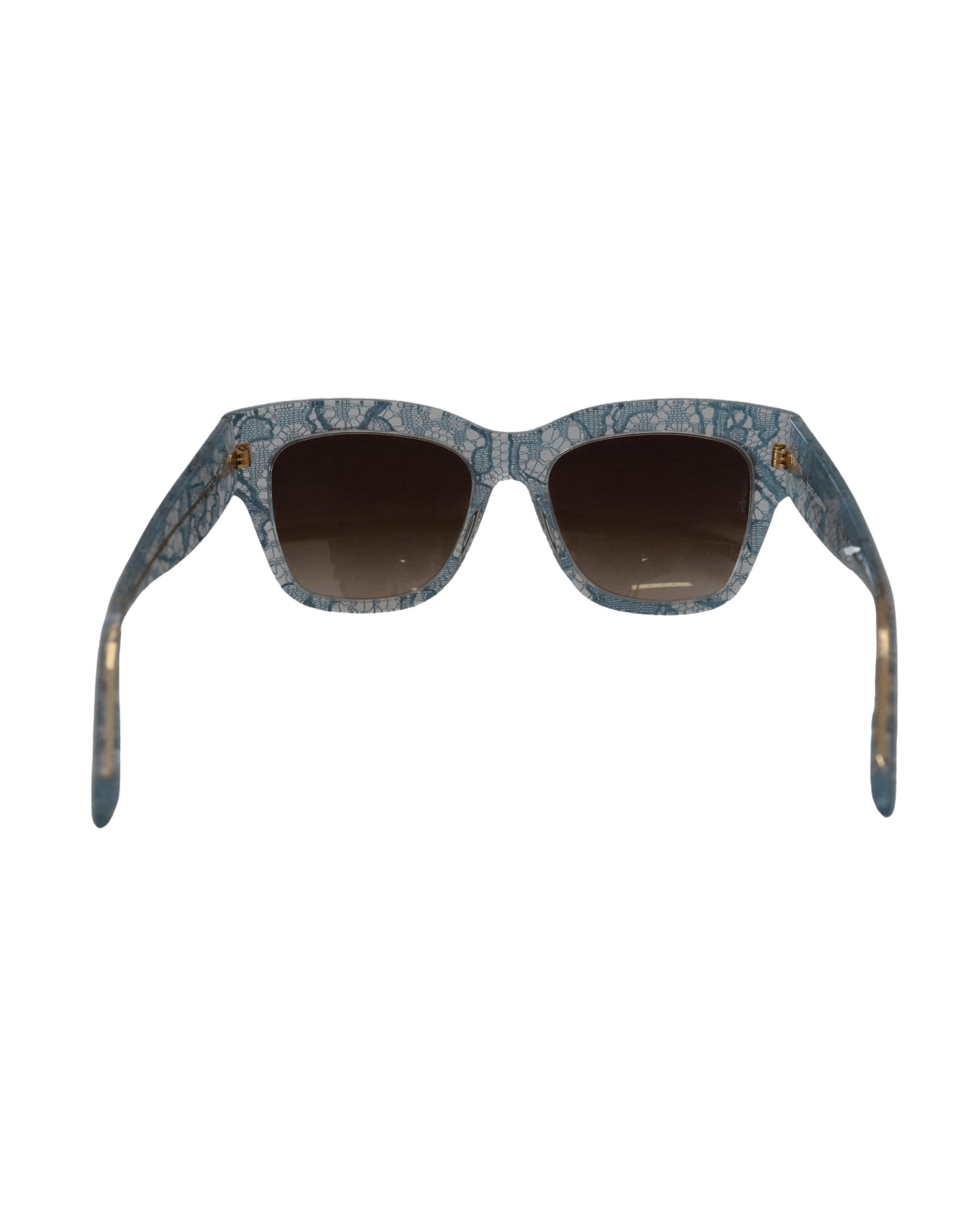 Dolce & Gabbana Blue Lace Acetate Crystal Butterfly Dg4231 Sunglasses Sunglasses