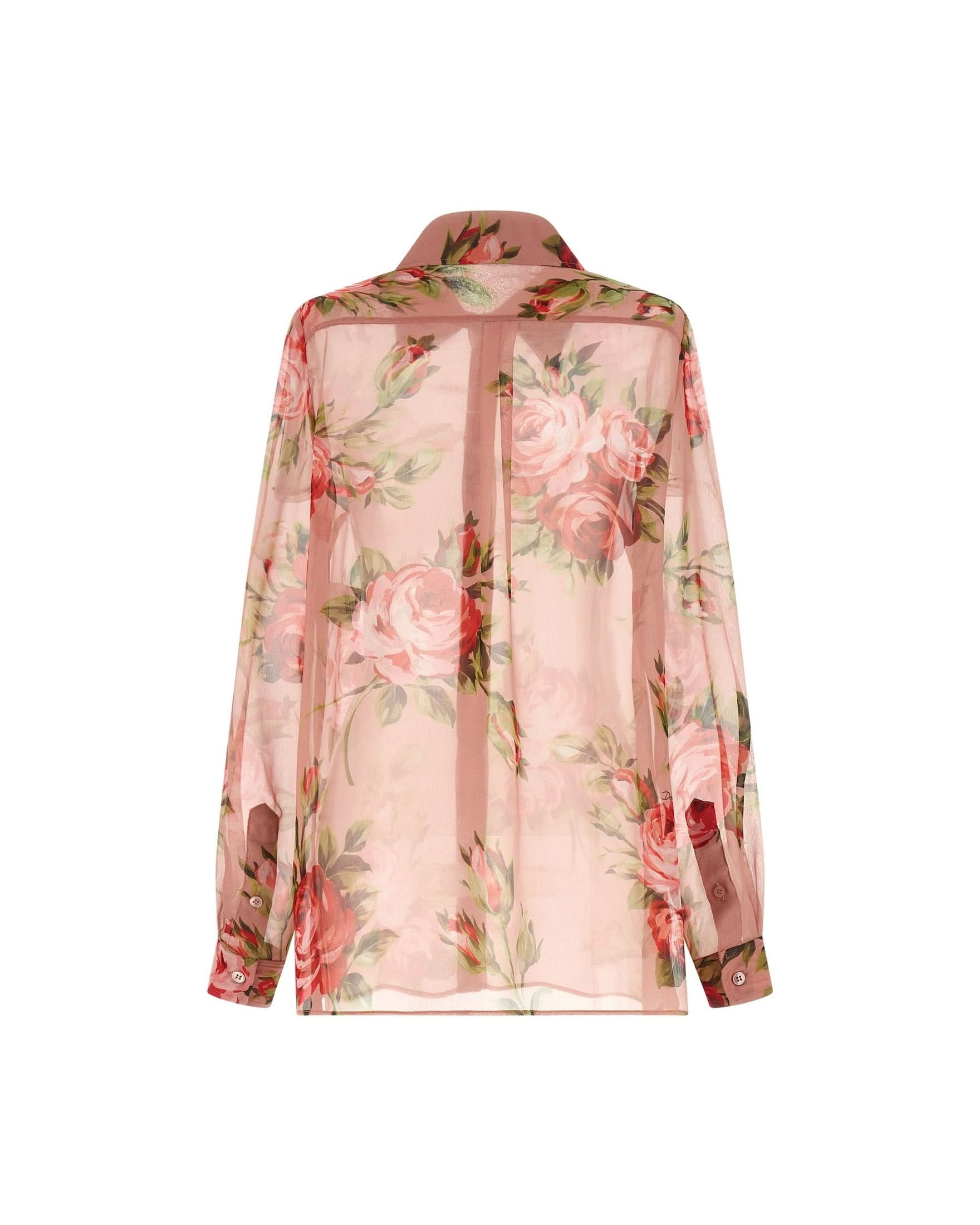 Dolce & Gabbana Bouquet Rose Shirt Glam Steals