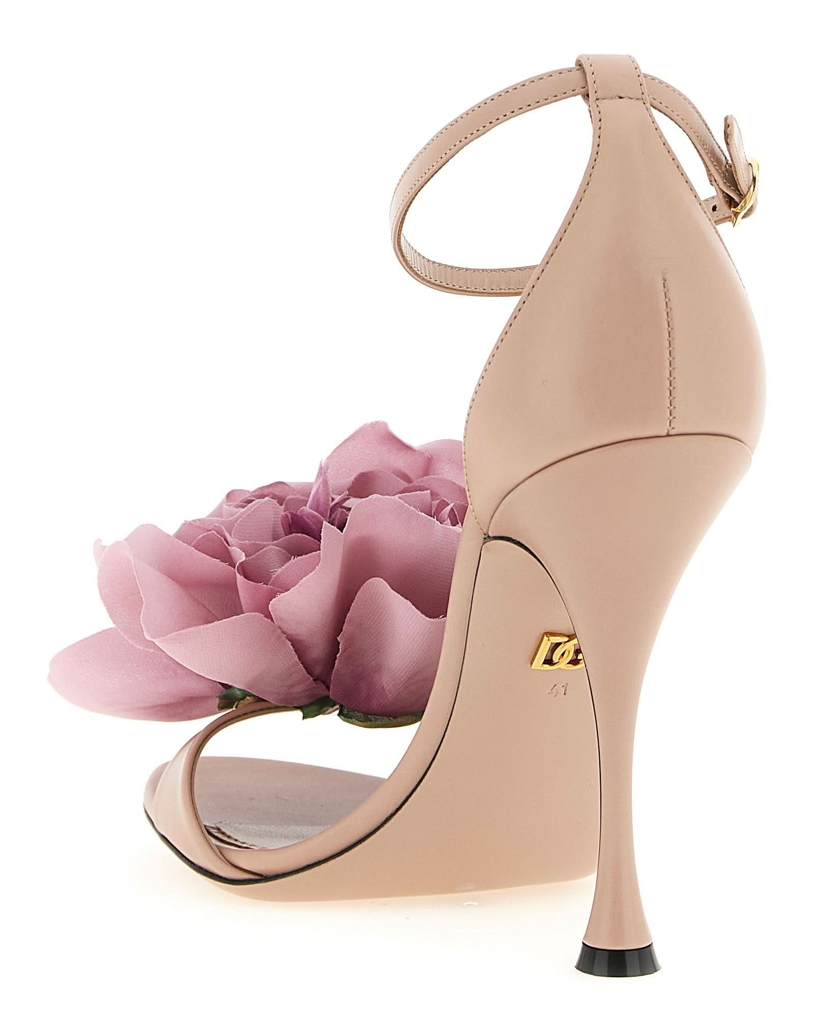 Dolce & Gabbana Bouquet Sandals Glam Steals