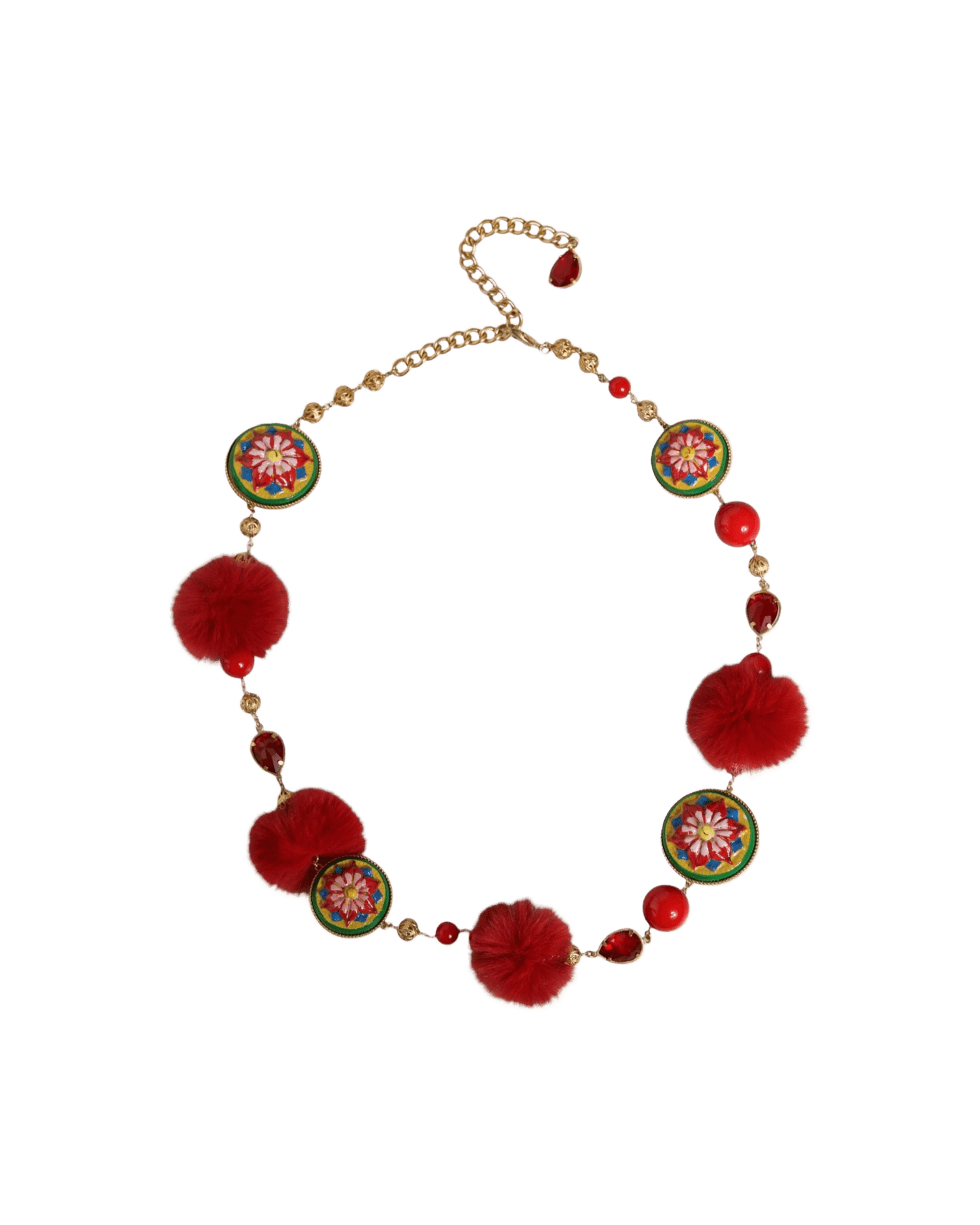 Dolce & Gold Gabbana Brass Fur Crystal Waist Torero Belt Glam Steals