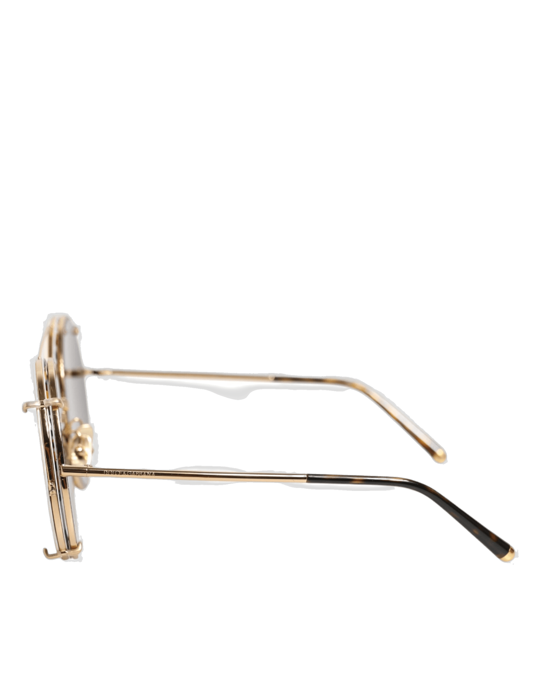 Dolce & Brown Gabbana Dg2198 Leopard Print Gradient Round Sunglasses Glam Steals