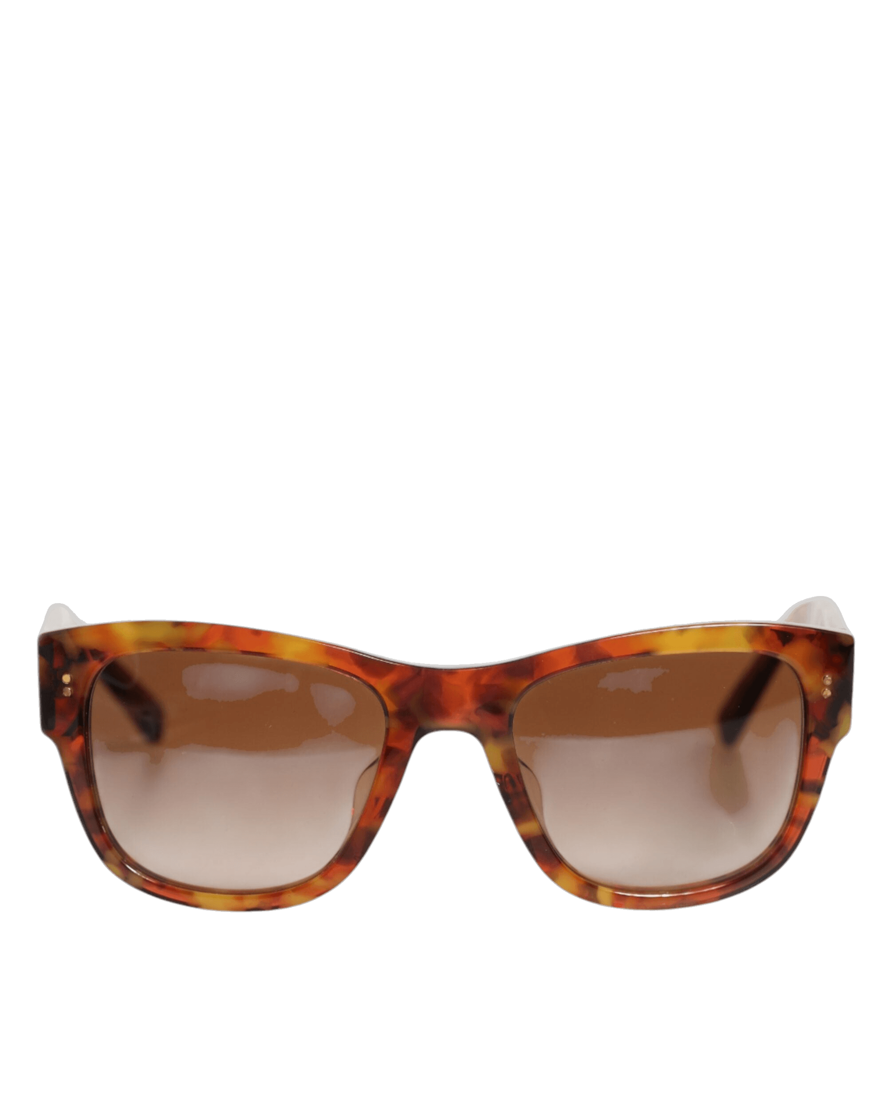 Dolce & Brown Gabbana Dg4338f Havana Full Rim Round Lenses Sunglasses Glam Steals
