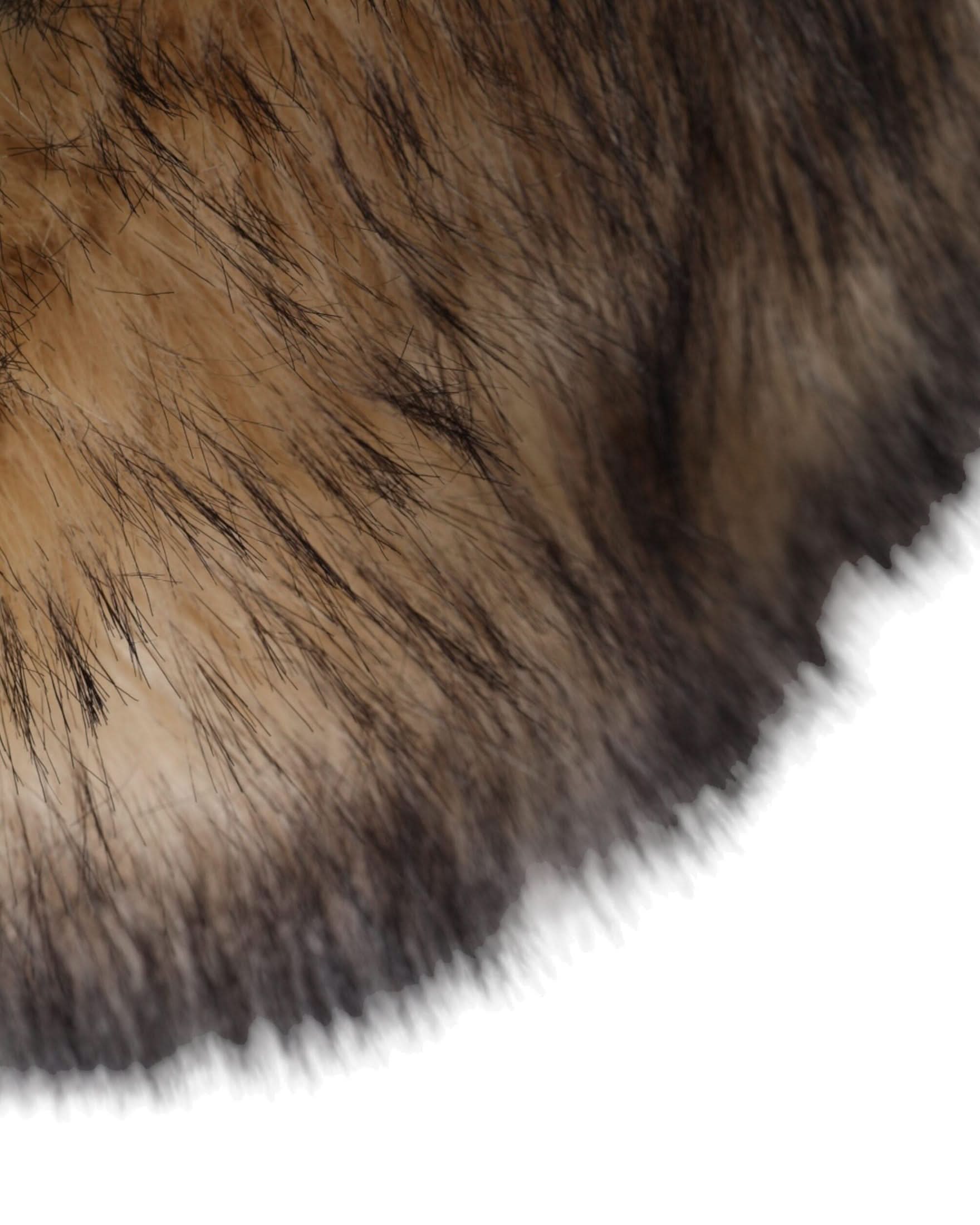 Dolce & Gabbana Brown Faux Fur Modacrylic Fedora Hat