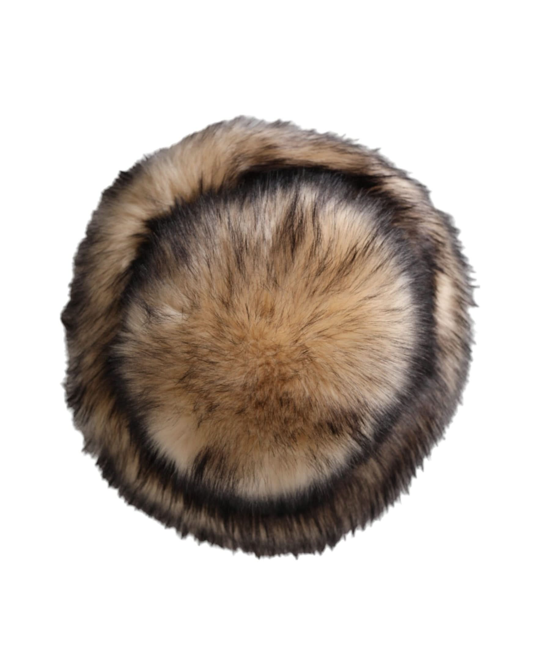 Dolce & Gabbana Brown Faux Fur Modacrylic Fedora Hat