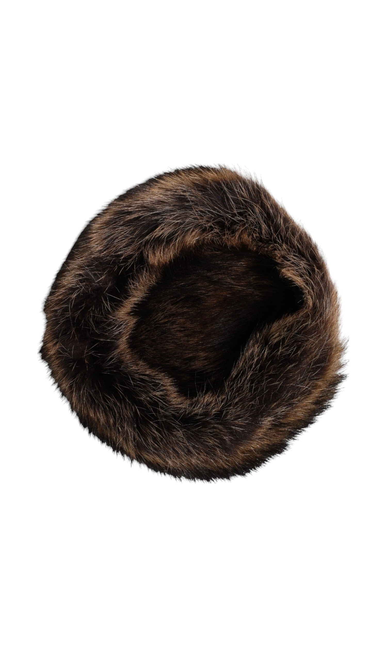 Dolce & Gabbana Brown Fur Women Bucket Hat Glam Steals