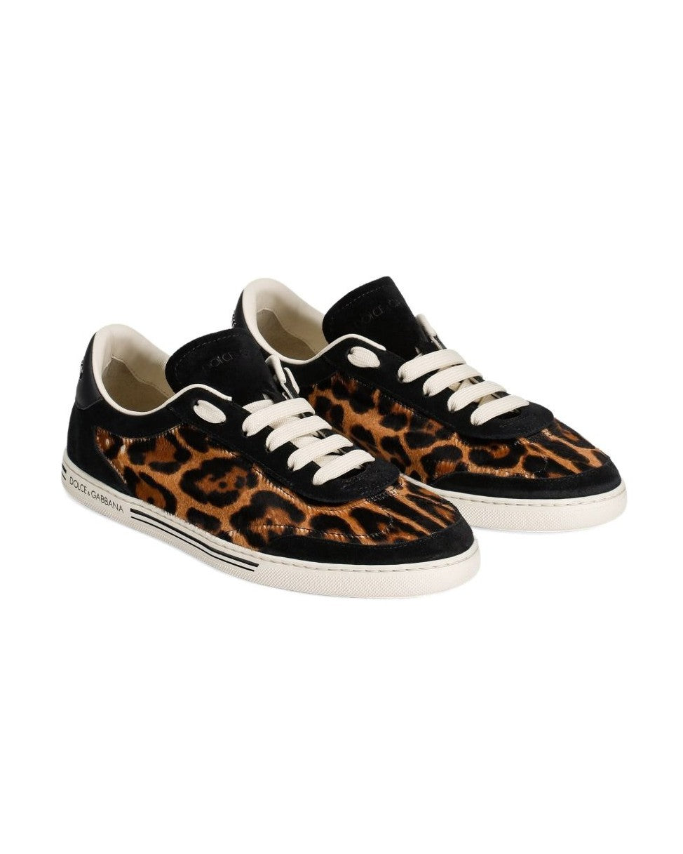 Dolce & Gabbana Brown Sneakers Glam Steals