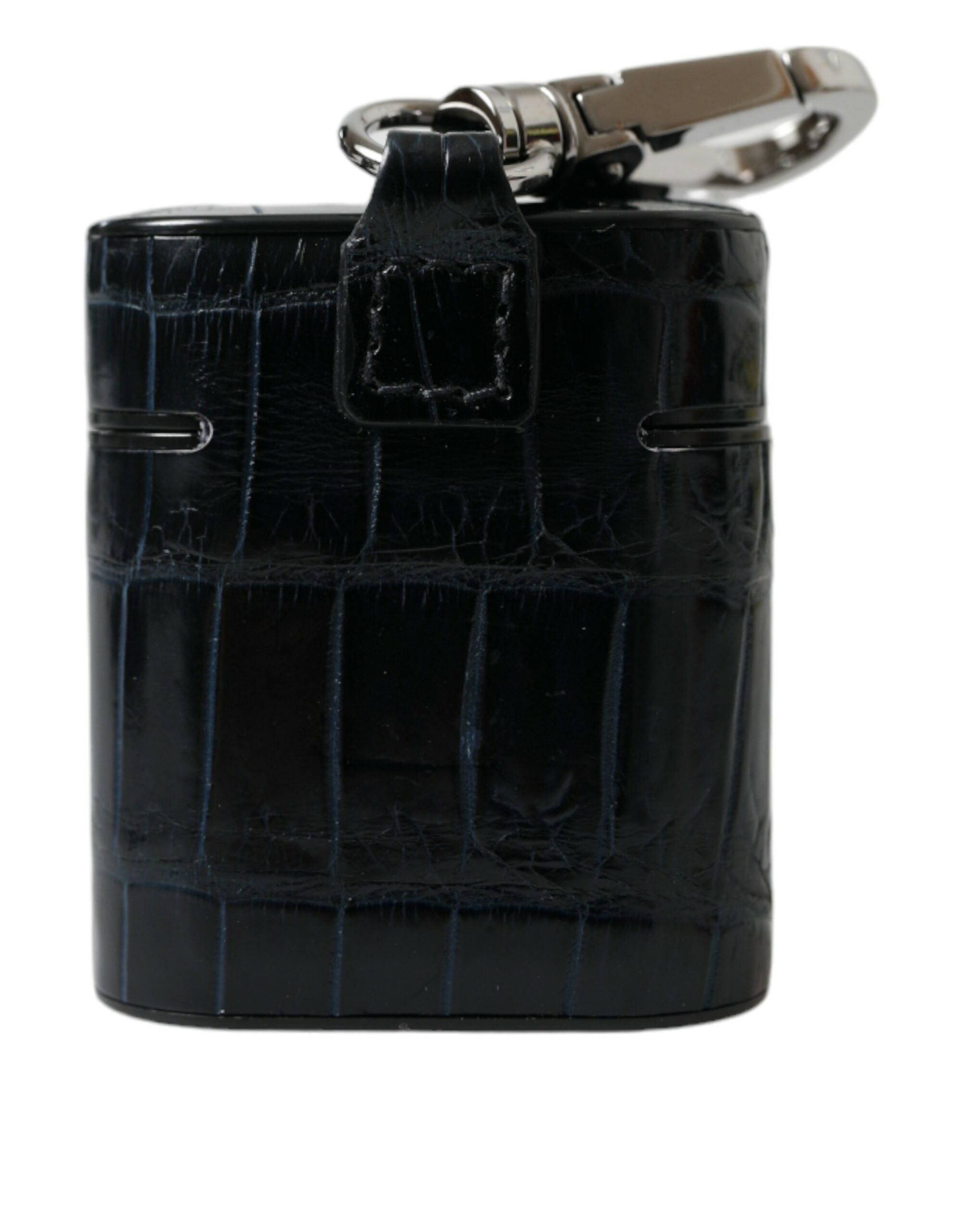 Dolce & Gabbana Chic Crocodile Leather Airpods Case Glam Steals