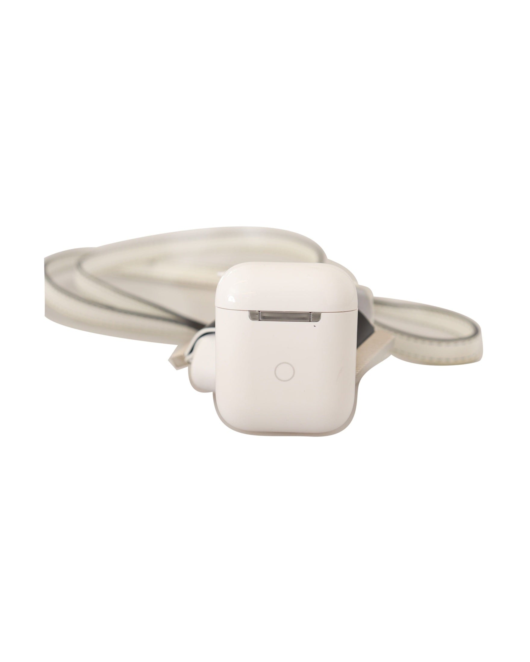 Dolce & Gabbana Chic Leather Airpods Case In Monochrome Glam Steals