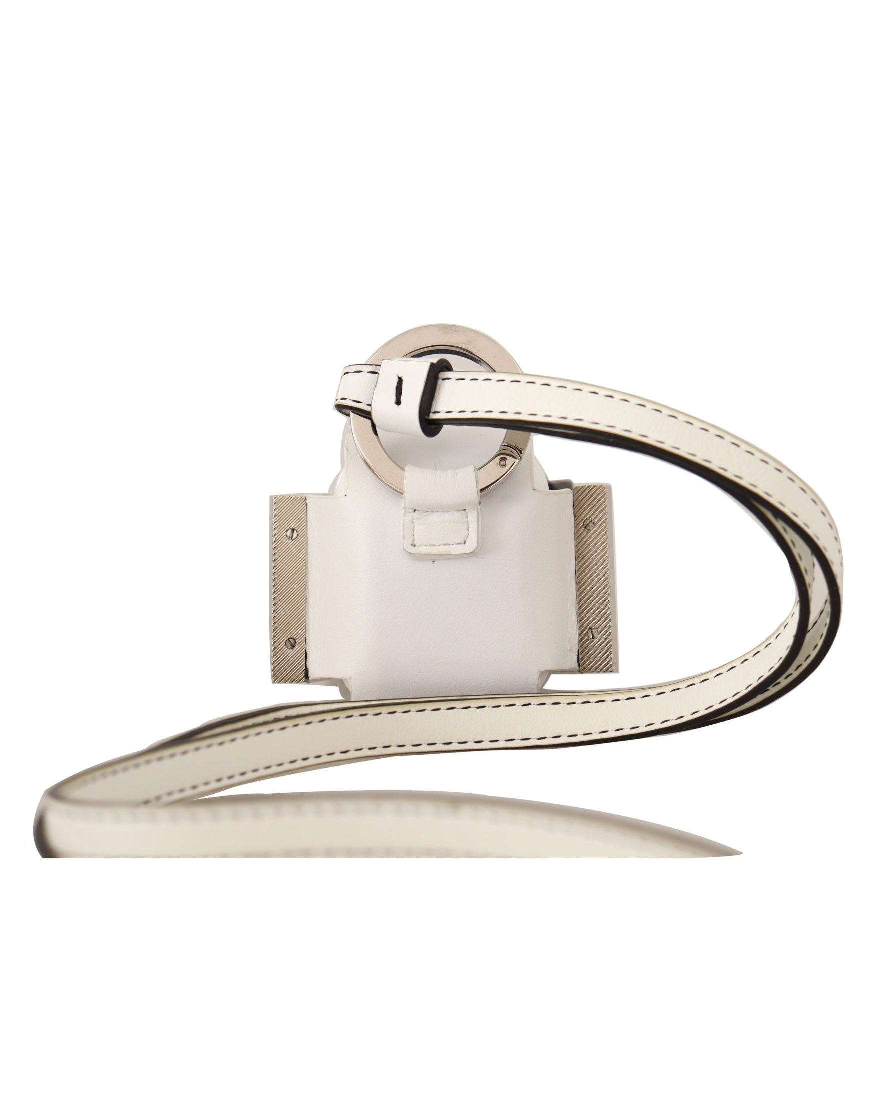 Dolce & Gabbana Chic Leather Airpods Case In Monochrome Glam Steals