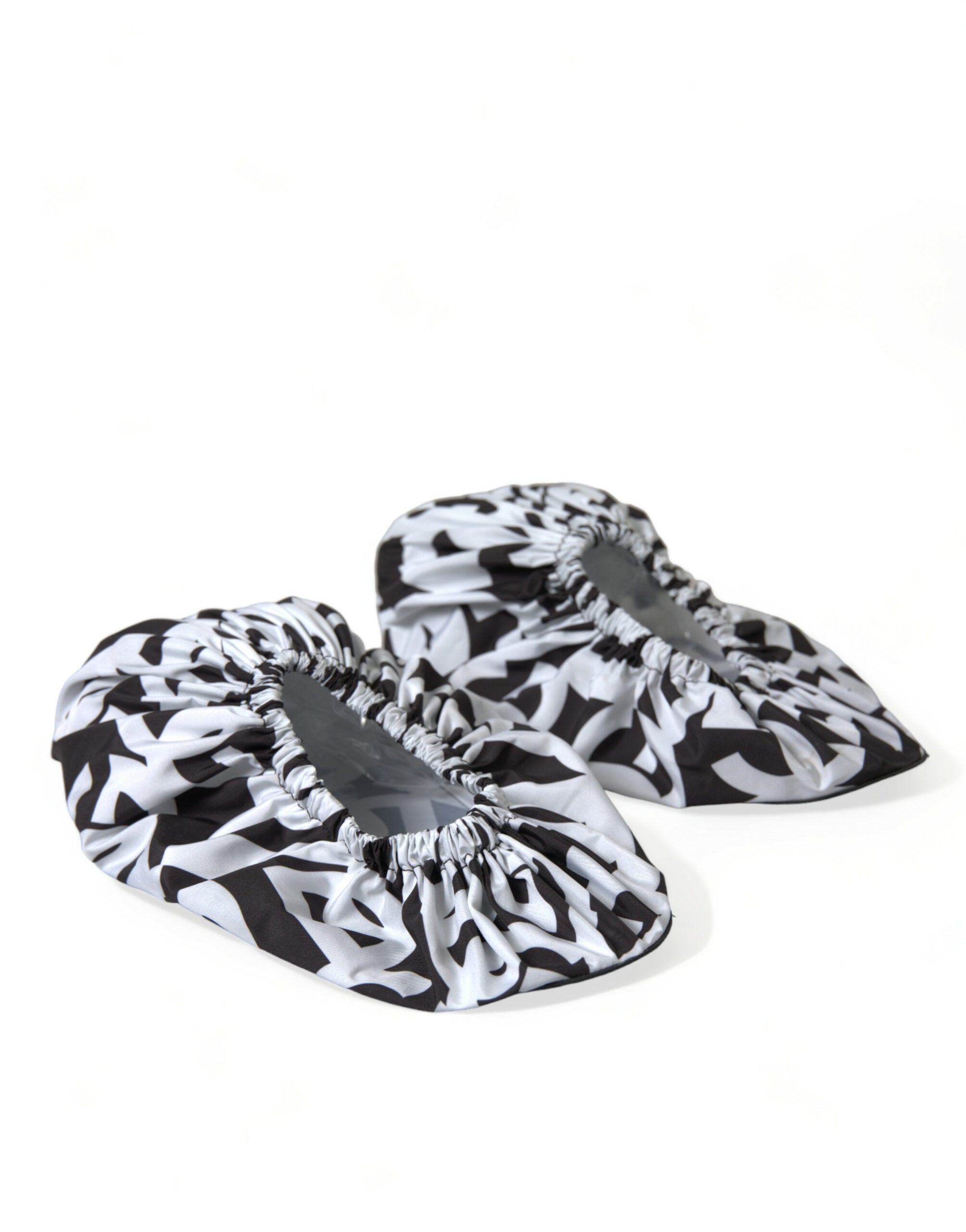 Dolce & Gabbana Chic Monochrome Slip-On Flats Glam Steals