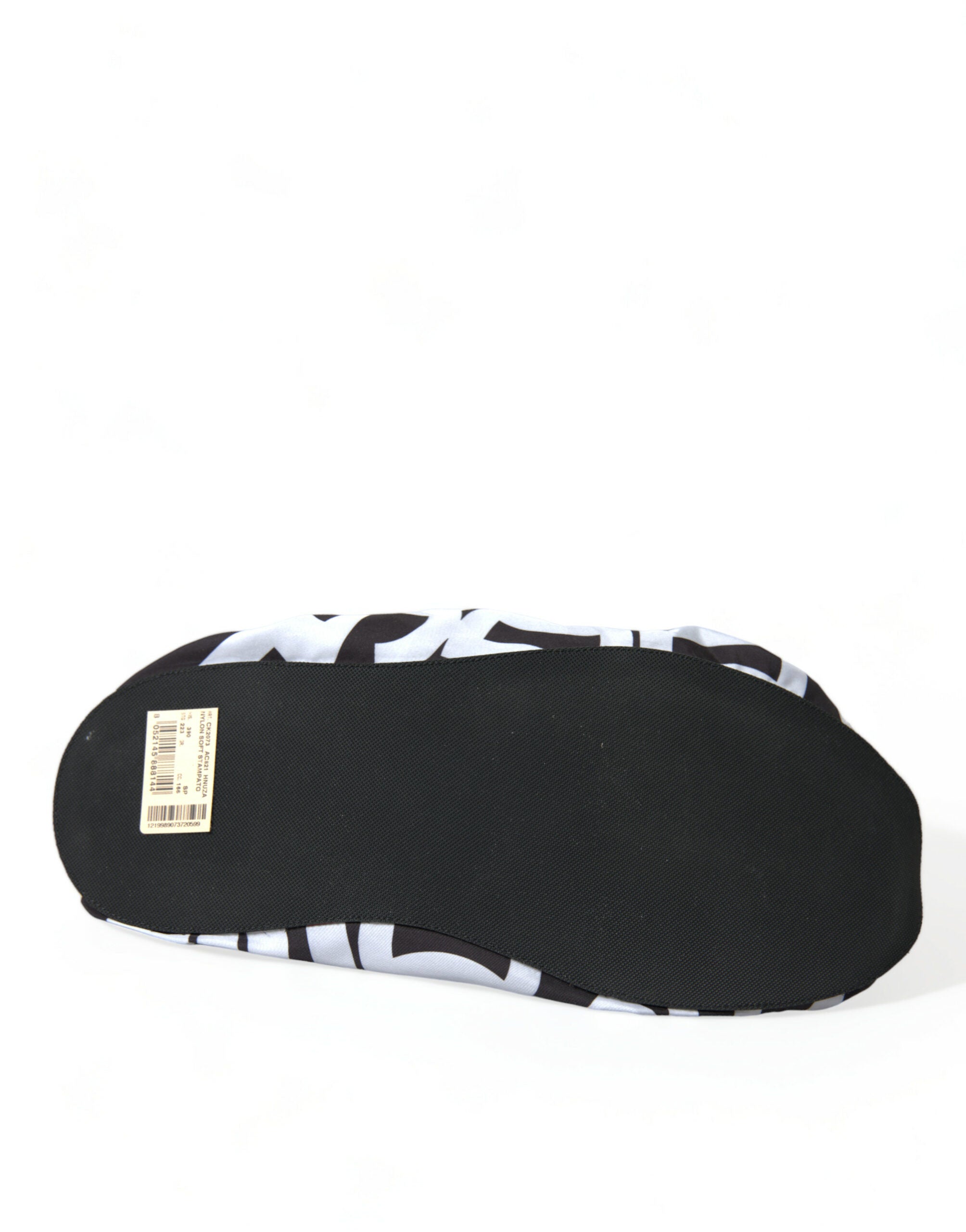 Dolce & Gabbana Chic Monochrome Slip-On Flats Glam Steals