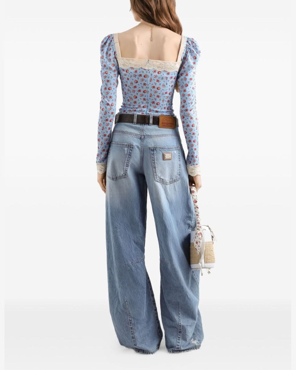 Dolce & Gabbana Clear Blue Jeans Glam Steals