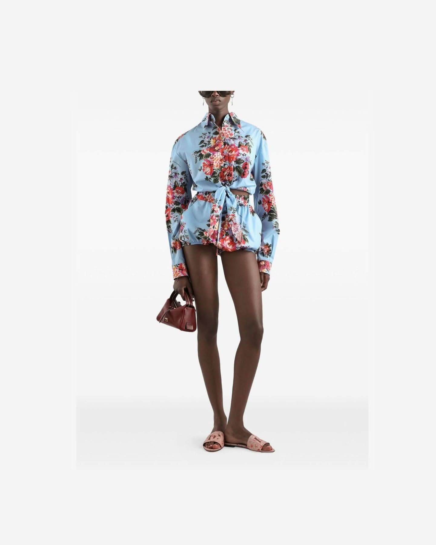 Dolce & Gabbana Clear Blue Shirt Shirts