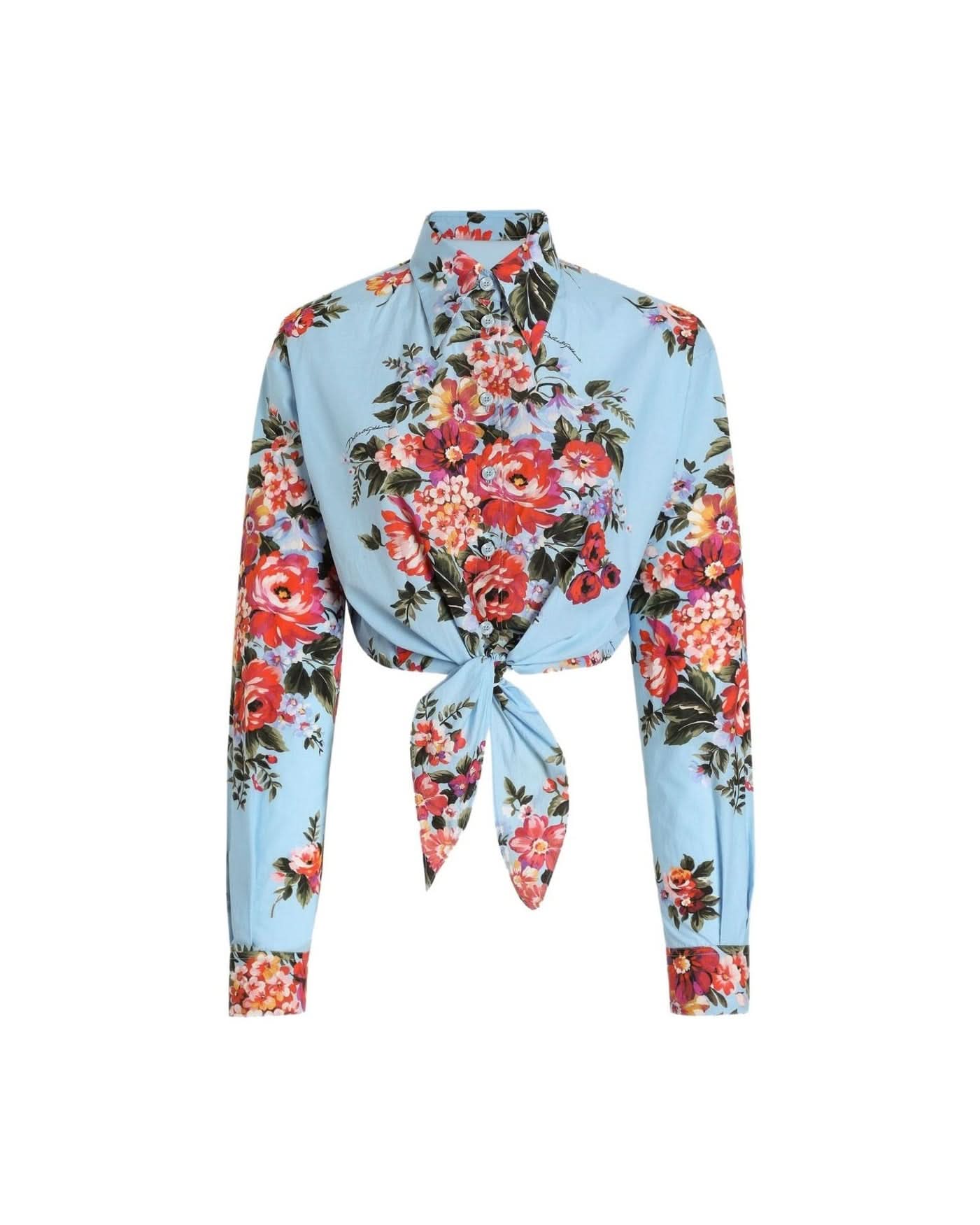 Dolce & Gabbana Clear Blue Shirt Shirts