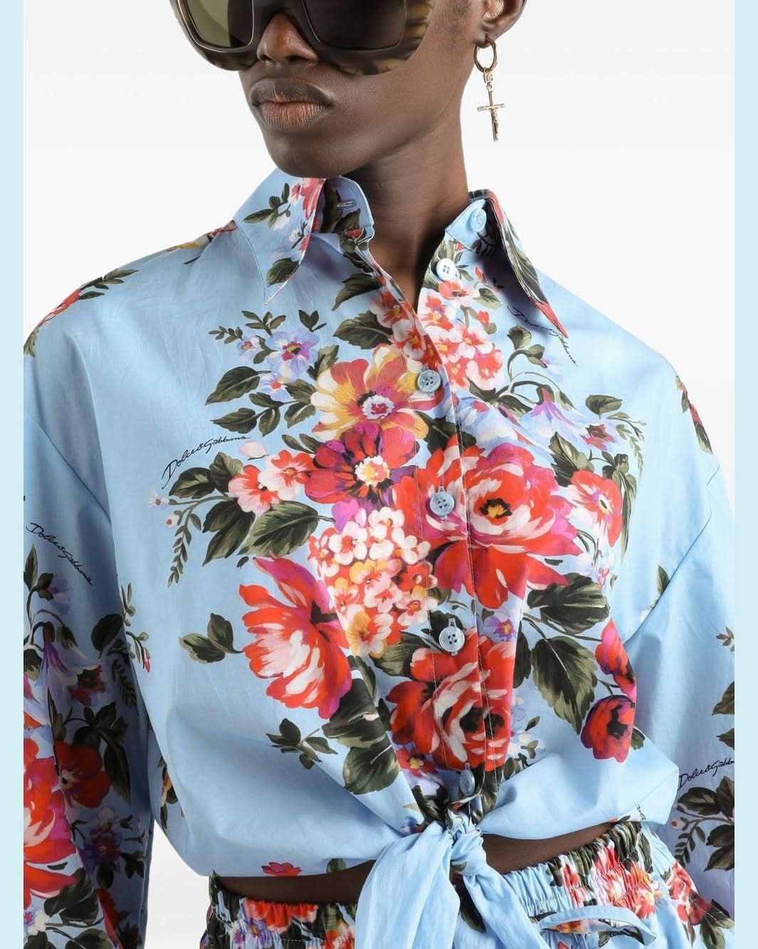 Dolce & Gabbana Clear Blue Shirt Shirts
