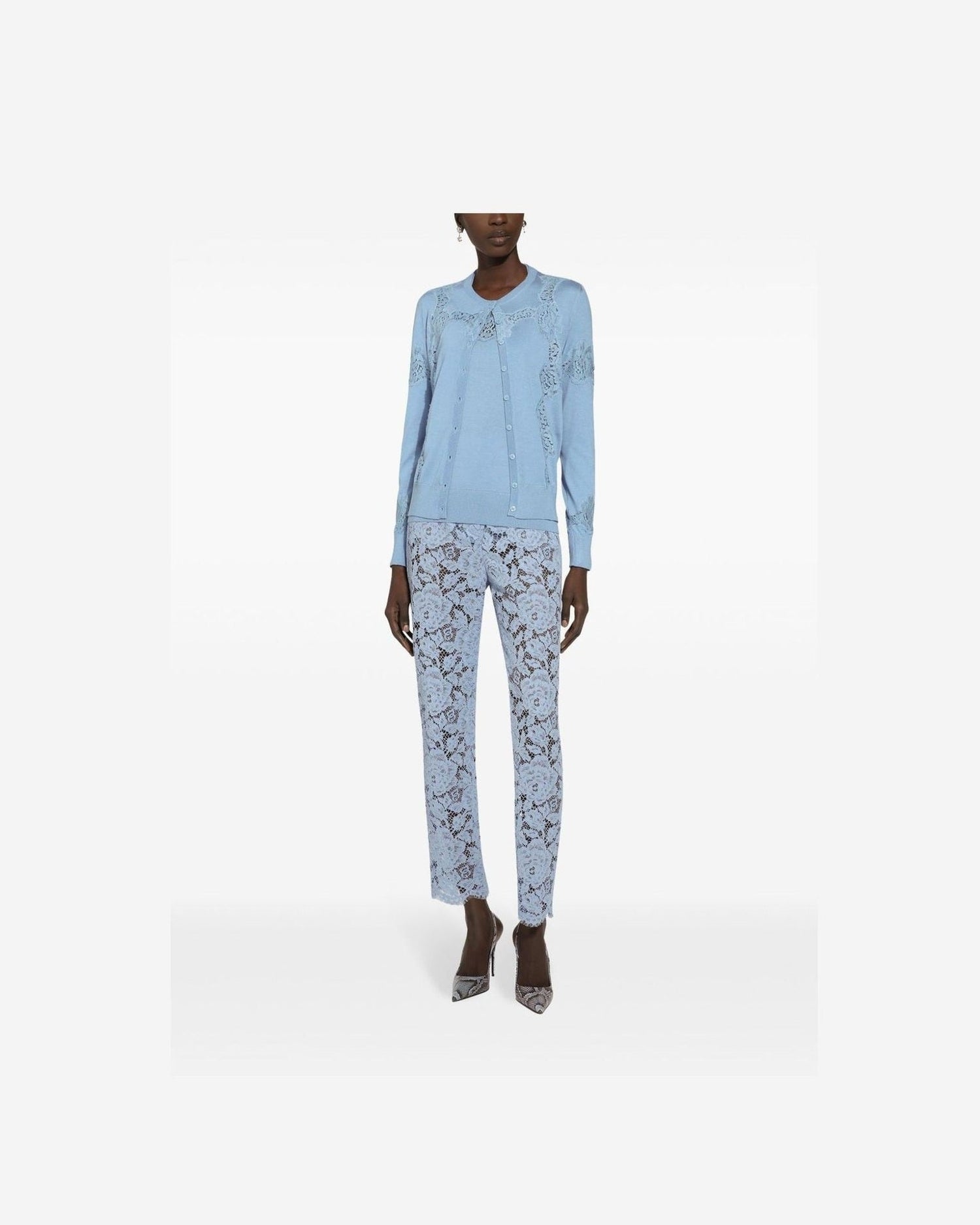 Dolce & Gabbana Clear Blue Trouser Glam Steals