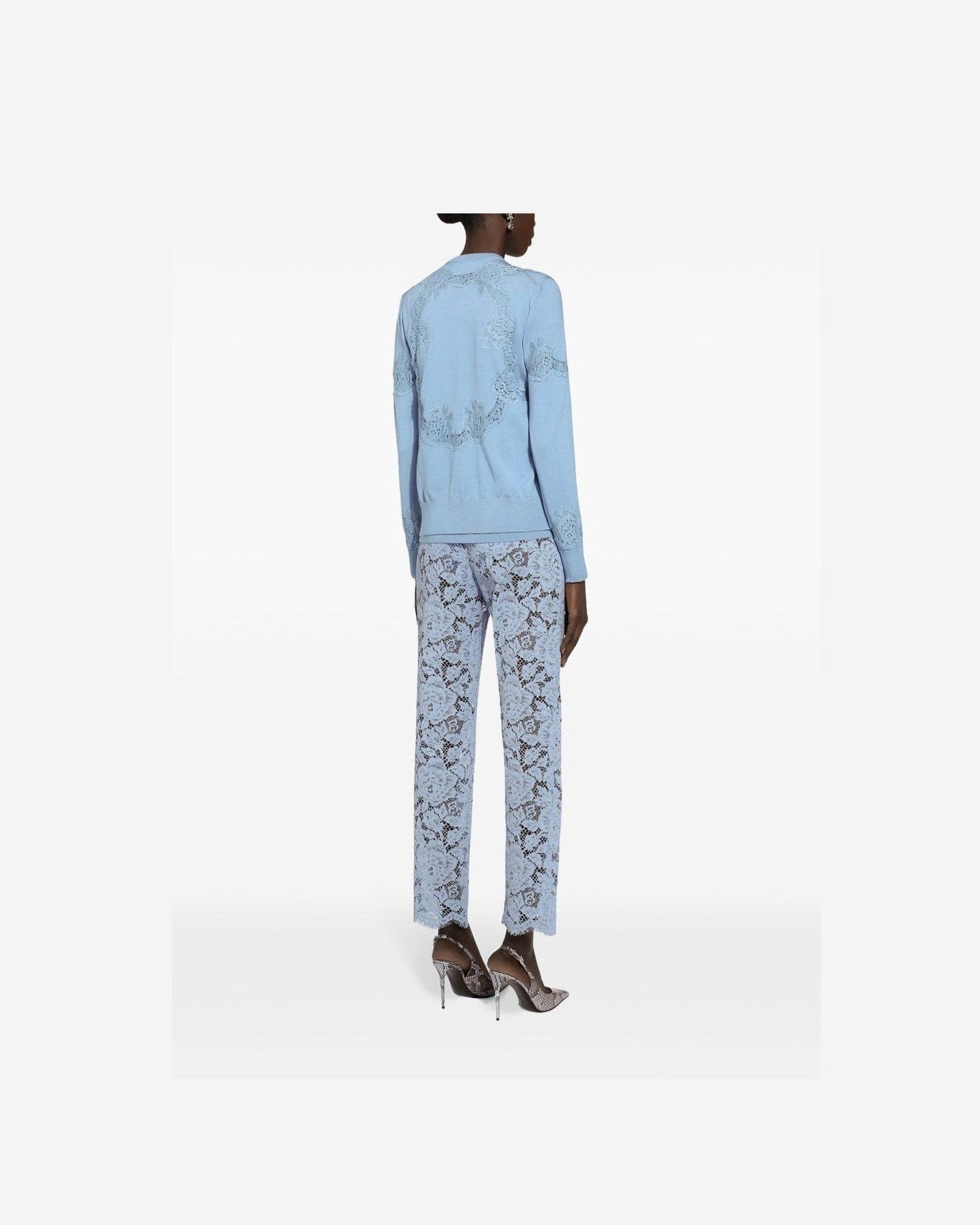Dolce & Gabbana Clear Blue Trouser Glam Steals